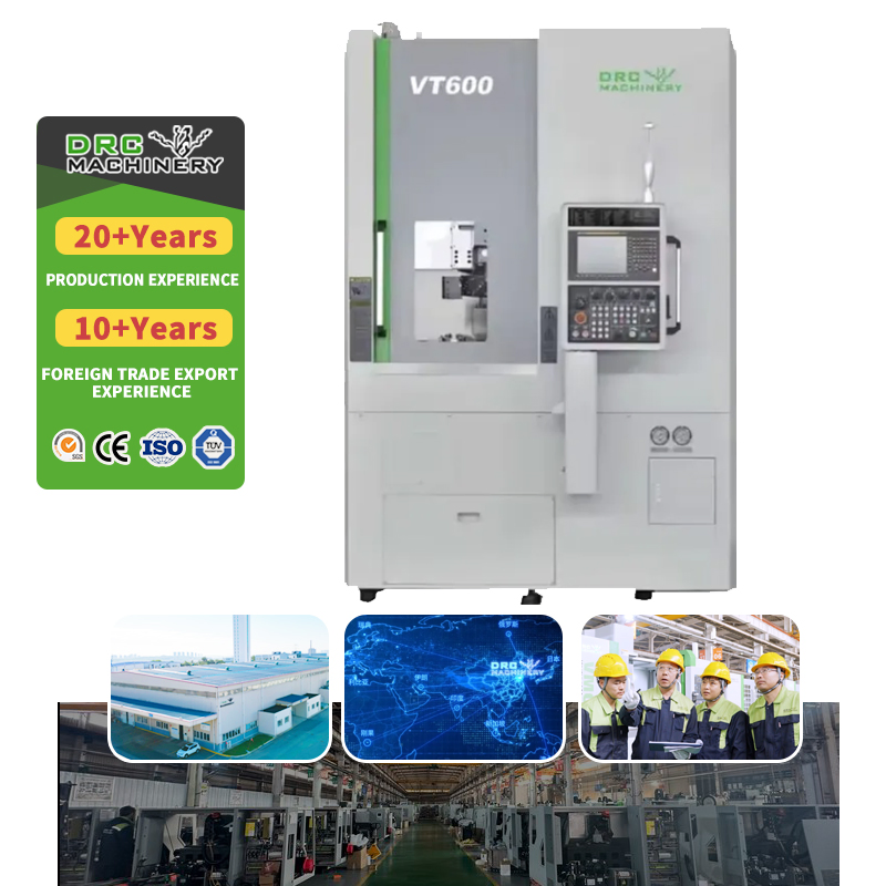 High Quality CNC Turning Lathe Vt600m Heavy Duty Vertical CNC Lathe Machine