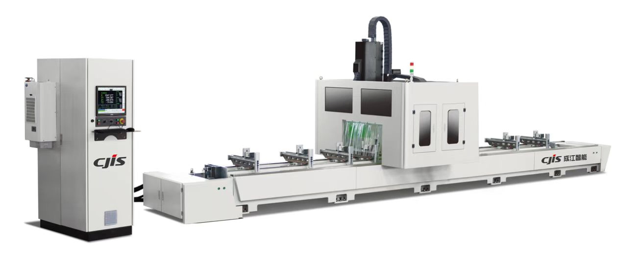 Aluminum Profile High-Speed Four-Axis CNC Machining Center Efficient and Intelligent Door and Window Drilling Machine