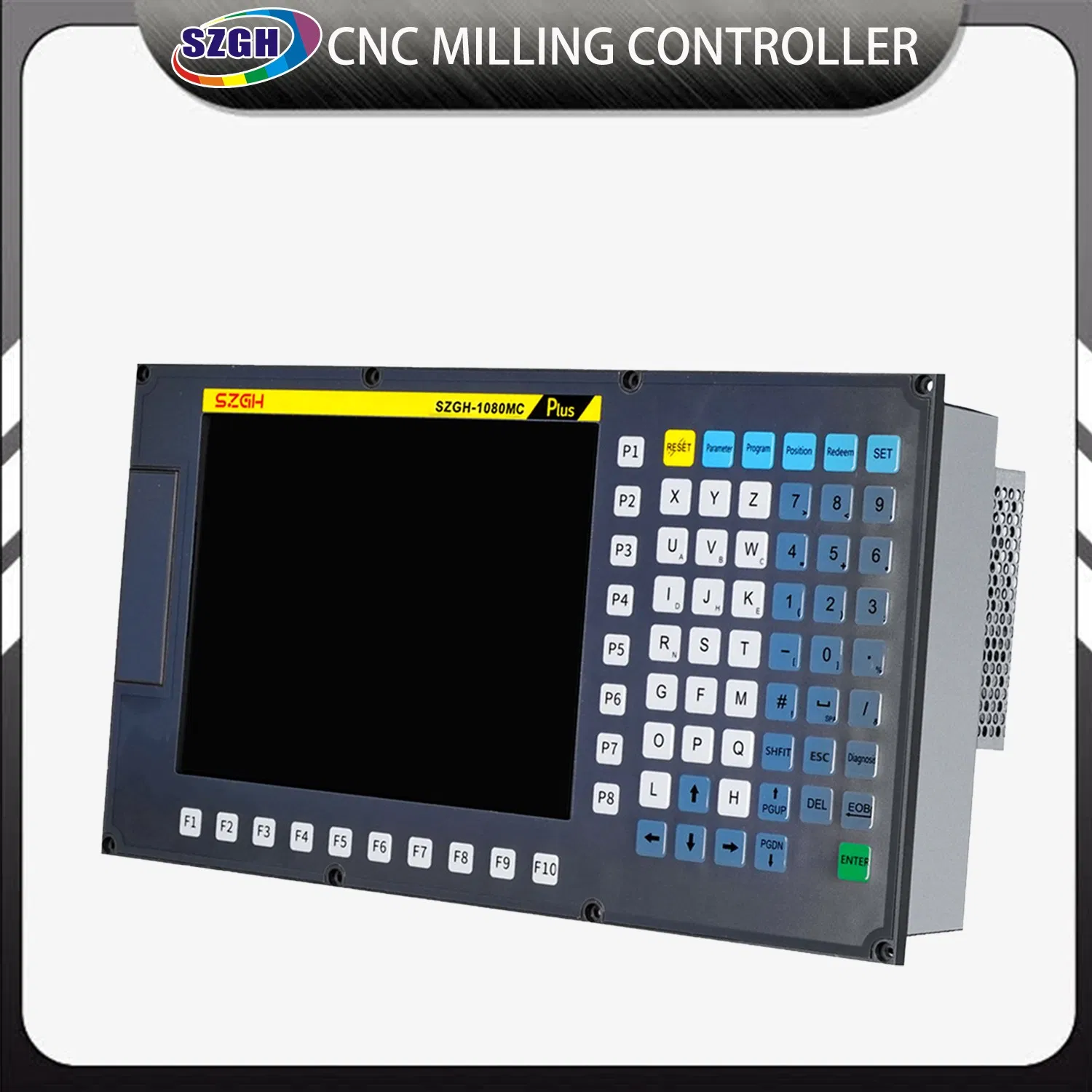 Smart-machining conditional waiting Multi-program storable cnc machine system