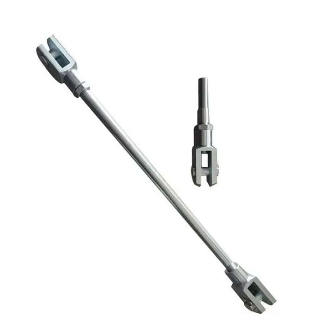 Auto Clutch Clevis Connector DIN71752 ISO8140, Ningbo Factory Precision Machined Rod End Fork Heavy - Duty Clevis Fork for Car Transmission Systems