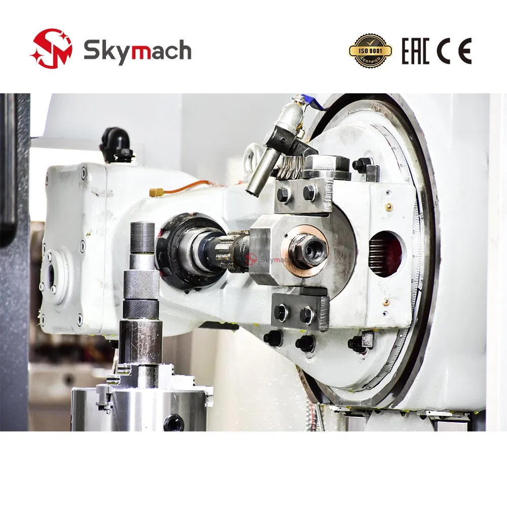 Y3150K Fully Automatic CNC Gear Hobber with Integrated Automation Interface for Unmanned Flexible Manufacturing Cells