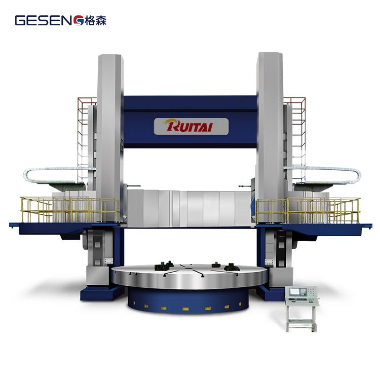 Double Column Gantry Torno CNC Vertical Turrt Lathe 5m Dia for Heavy Duty Metalworking Turning Machine Tools