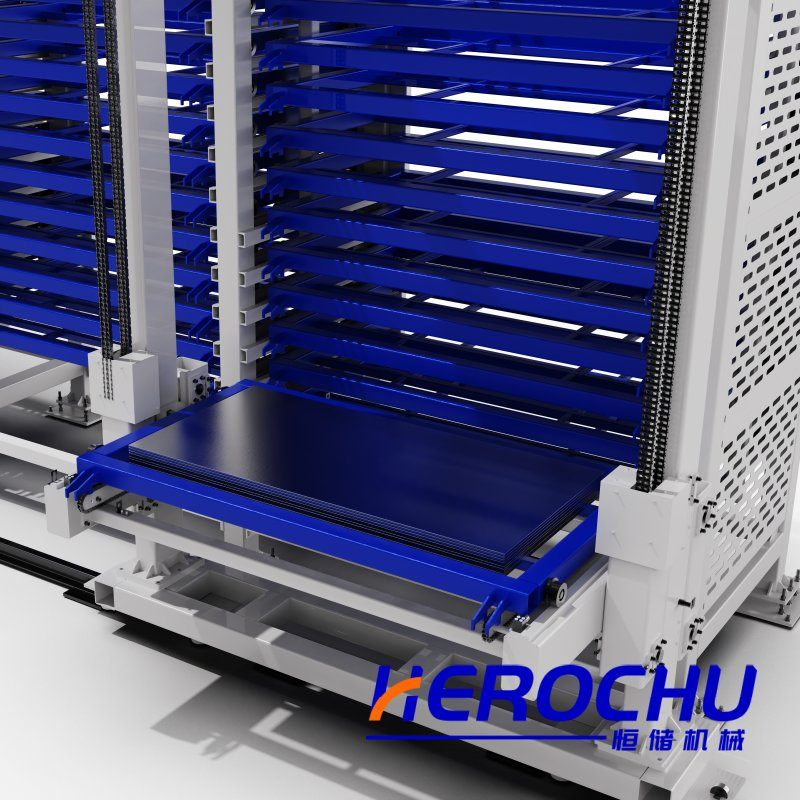 Advanced in-Line Automated Sheet Metal Storage and Feeding Solution