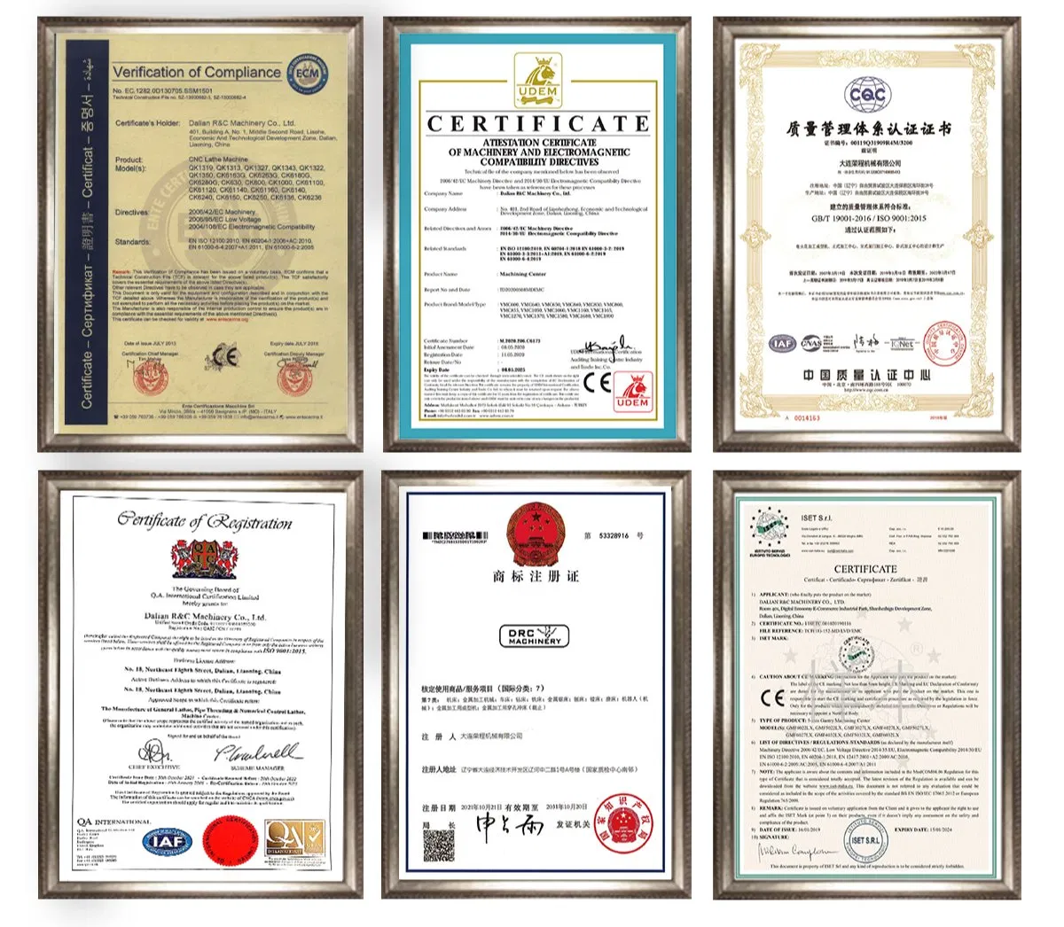 CE Certifications