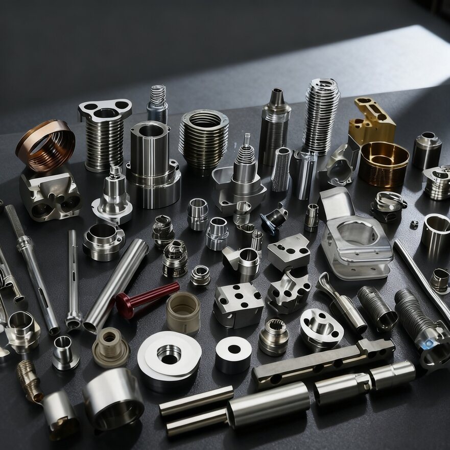 High Precision CNC Machining Auto Parts for Fuel Injection Systems and Pump Components