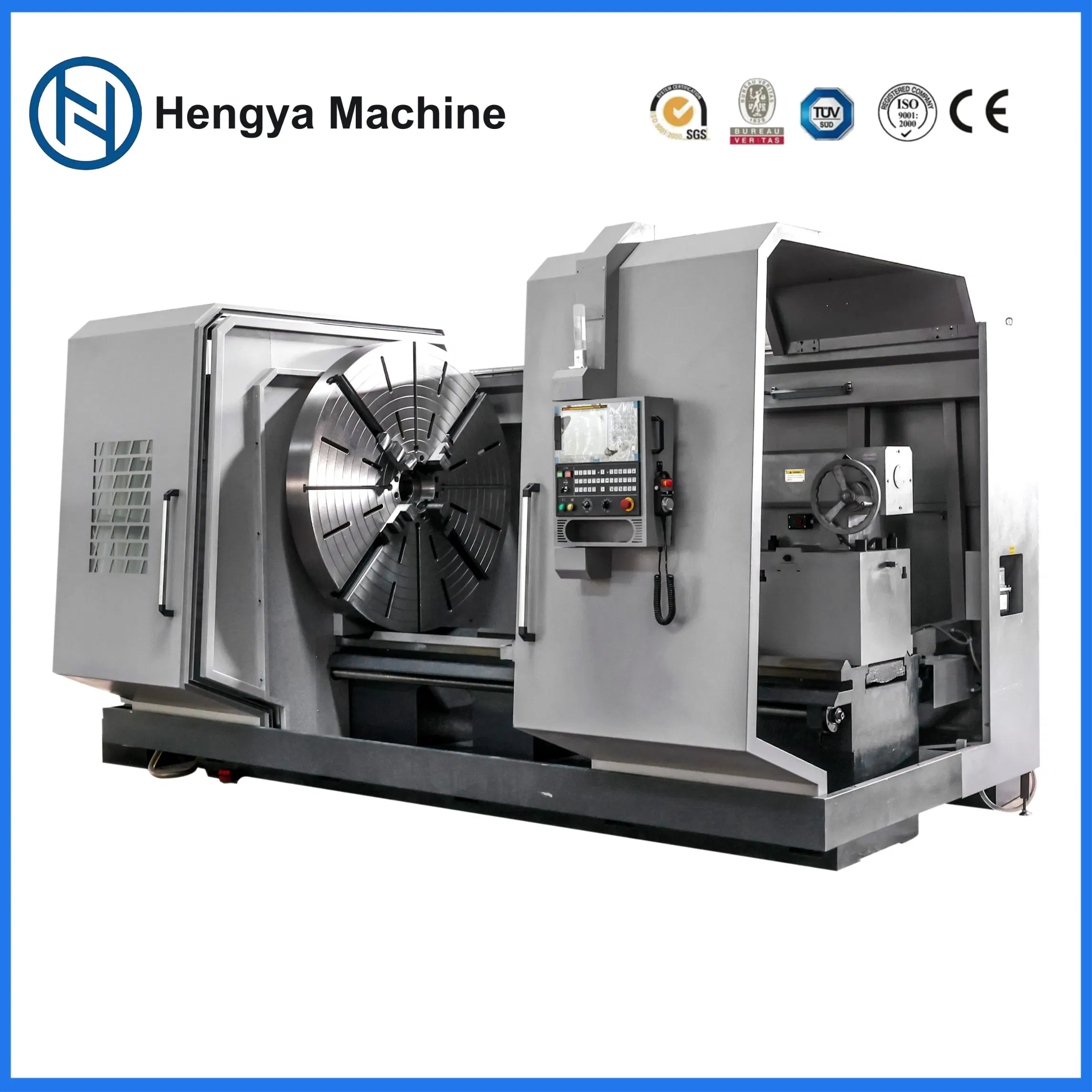 Ck61160 High Precision CNC Lathe for Metal Processing Ck61160 Horizontal Flat Bed CNC Lathe Heavy Duty CNC Lathe-Machines Turning Machine