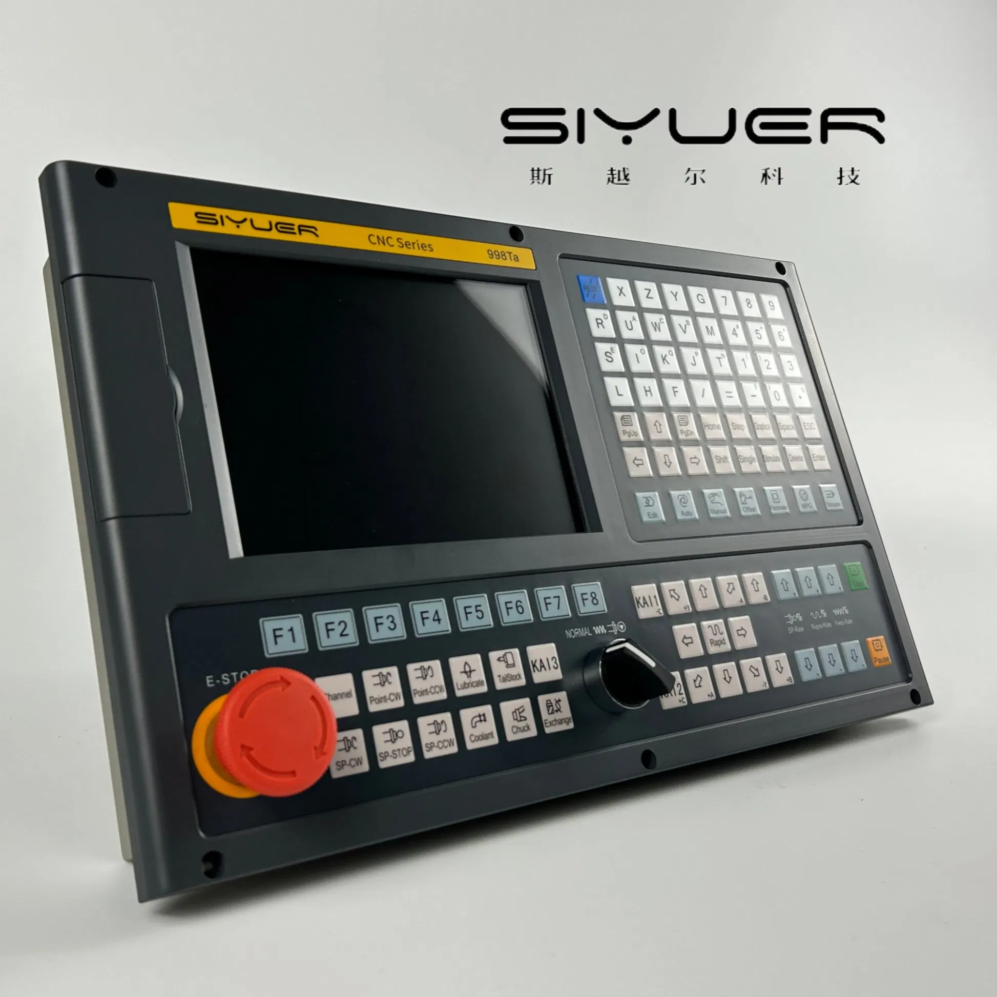 Multi-Axis Turning System CNC Controller with Live Tooling