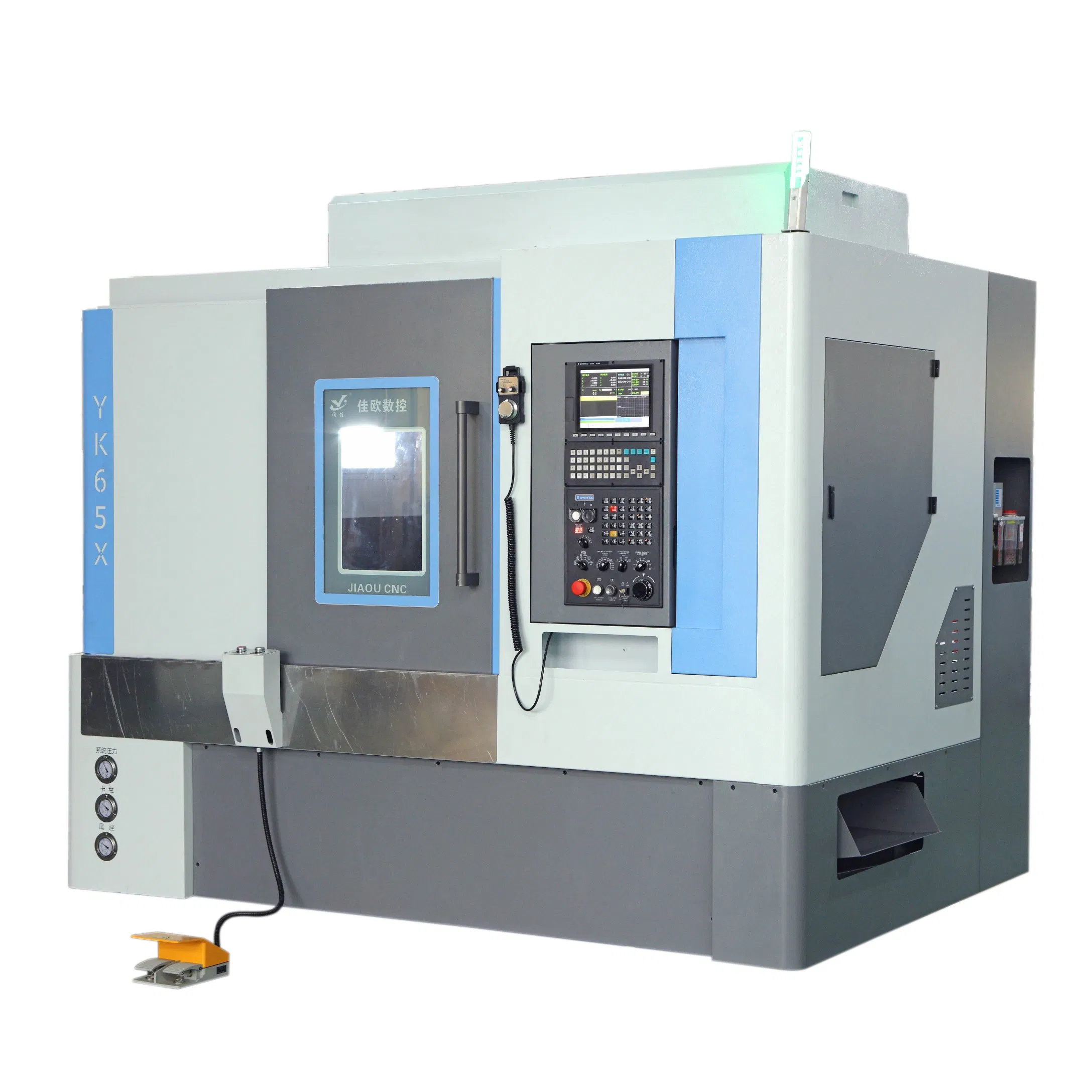 Fast Process CNC Torno Turning Center with Bmt65 Power Turret