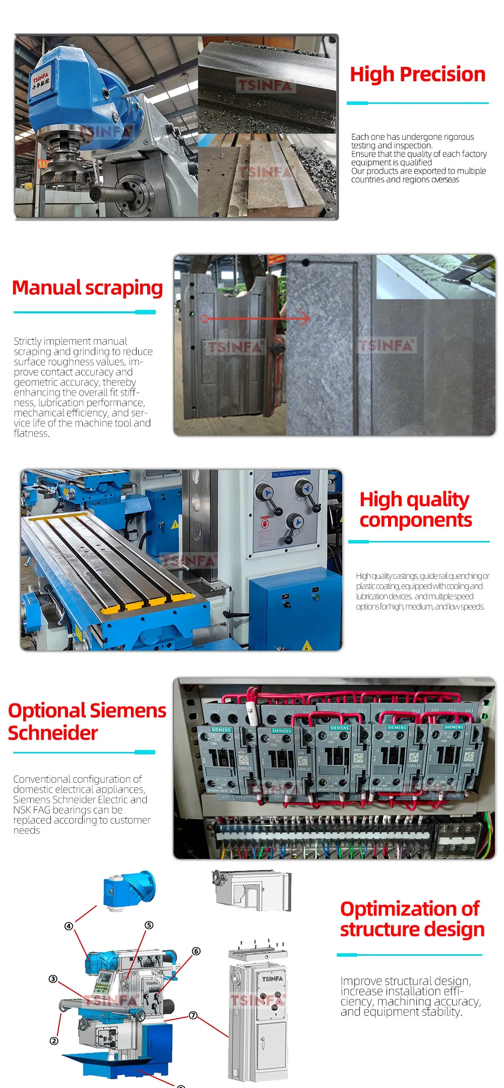 Manual Universal Milling Machine