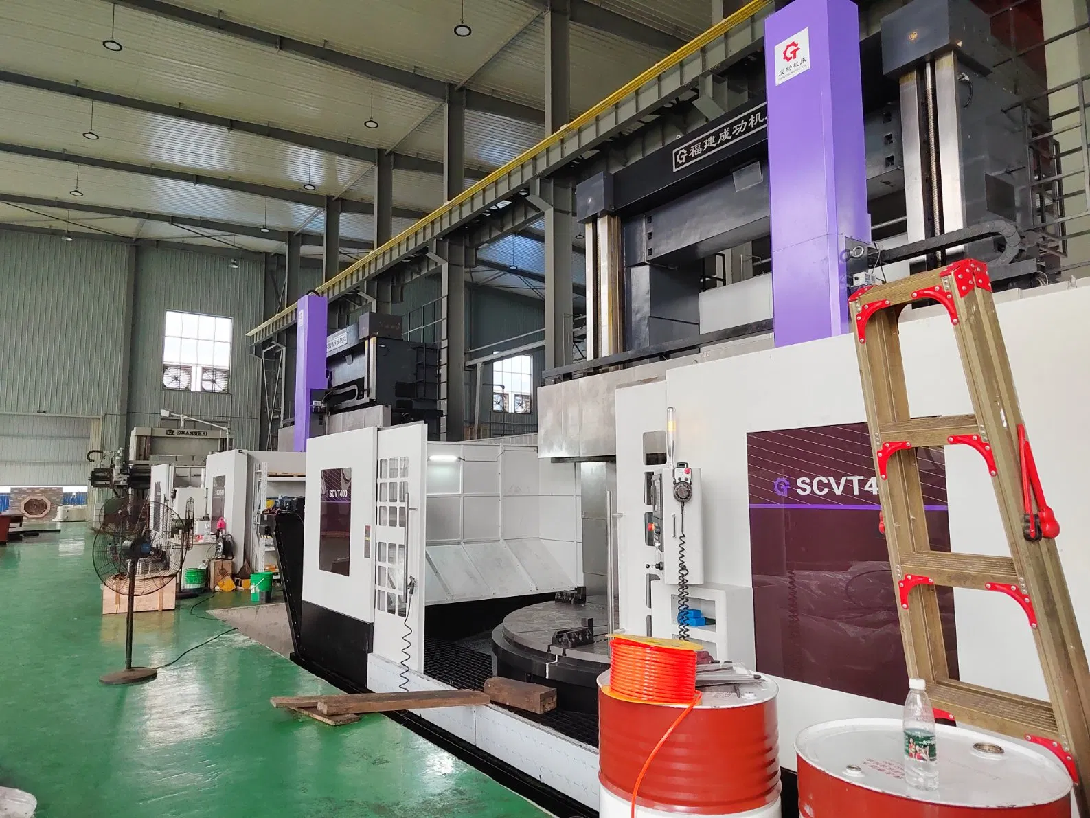High Precision Vertical Lathe Machine and Horizontal Boring Milling System