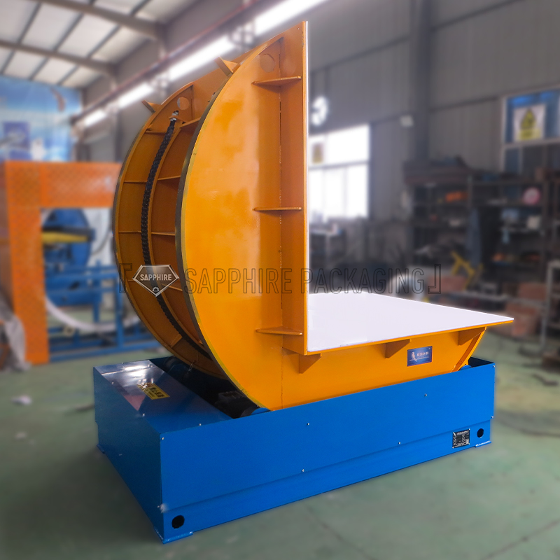 Heavy Duty Mold Turning Machine Steel Coil Turning Machine Vertical Flipping Machine Load 15t
