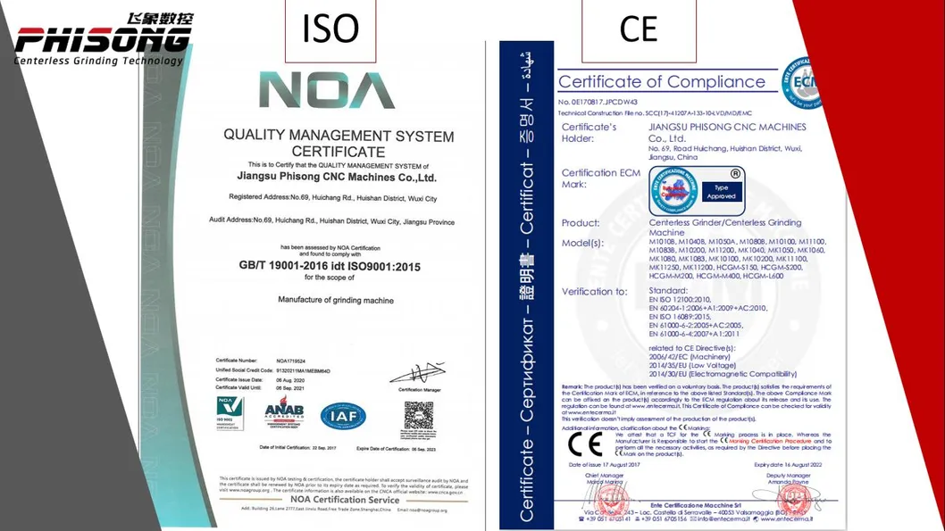 Centerless Grinder Detail