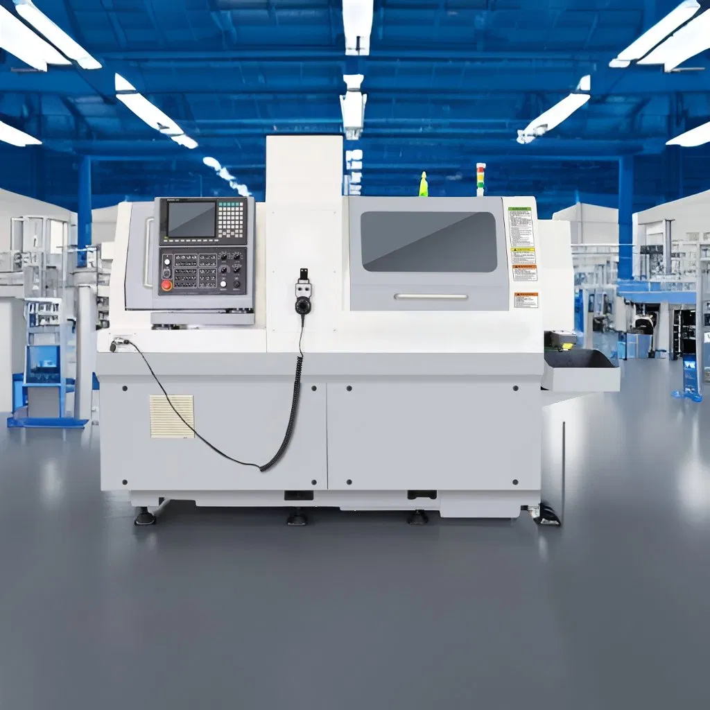 Factory Price Swiss Type CNC Turning Bench Lathe Automatic Swiss Lathe Machine Slm205-2