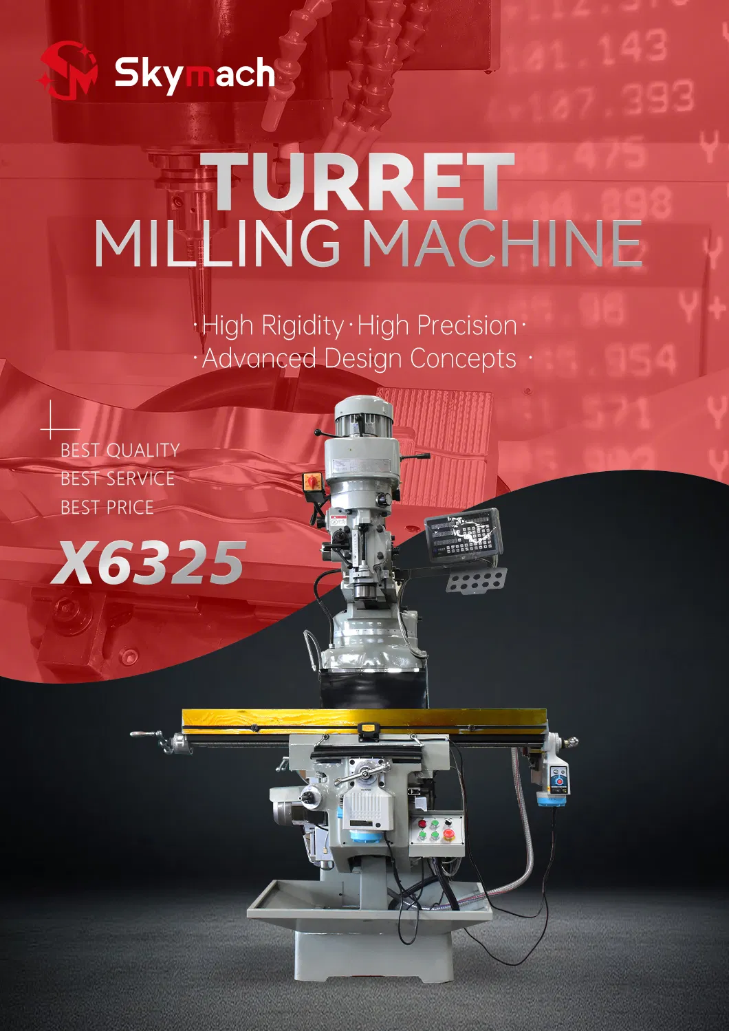 Vertical Milling Machine X6325