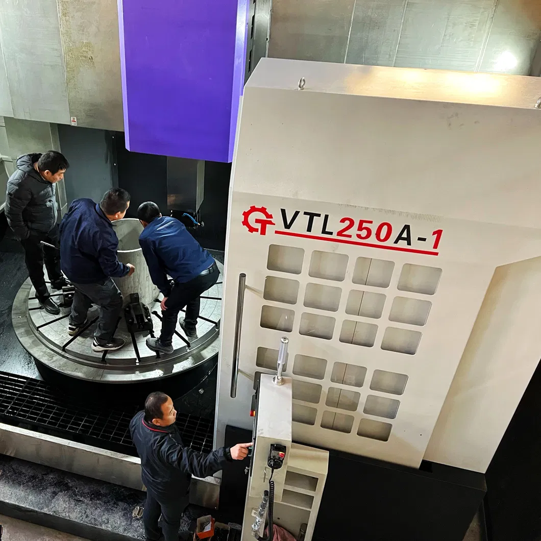 Vertical Lathe Detail