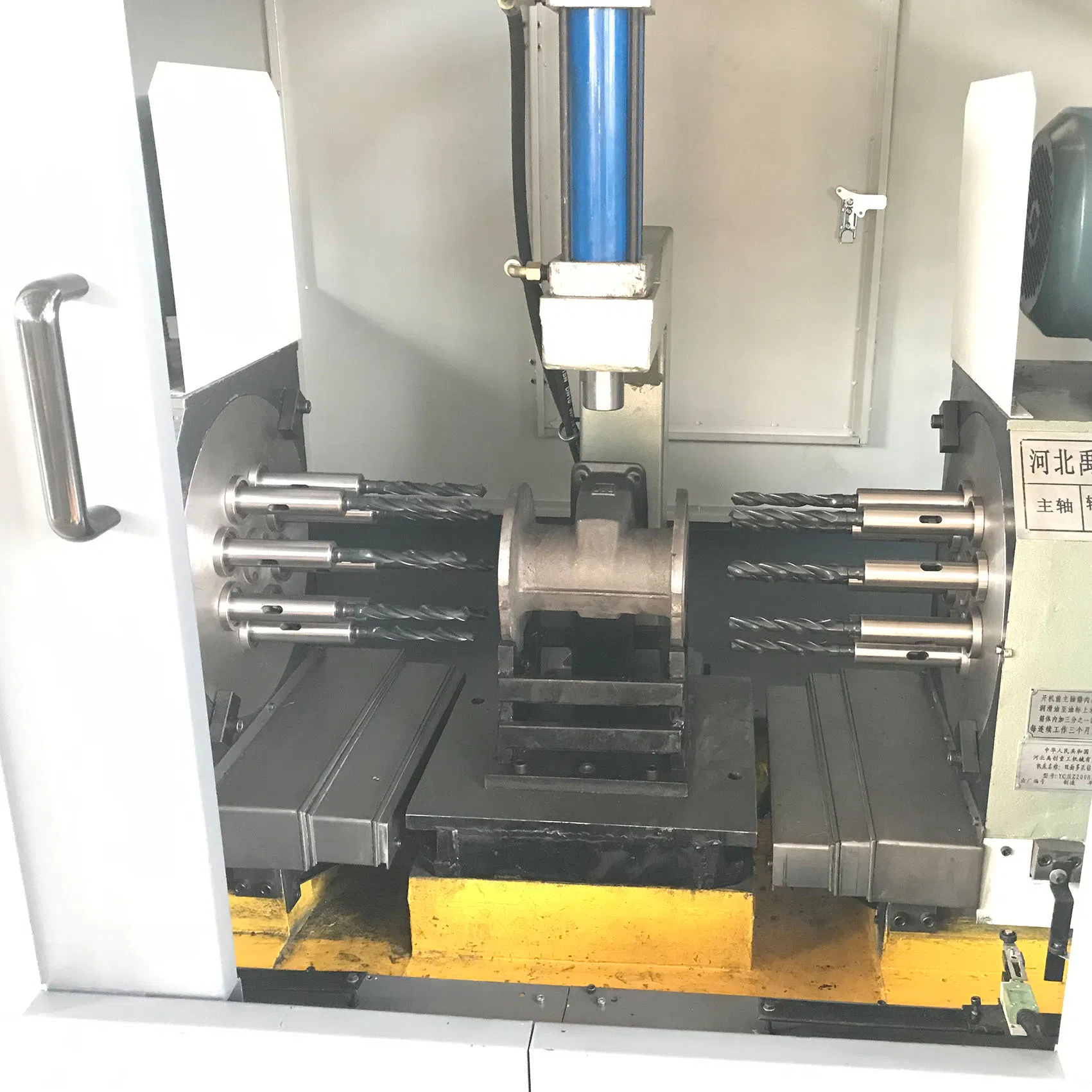 Gate Ball Checked Valve Flange Drilling and Tapping Machine