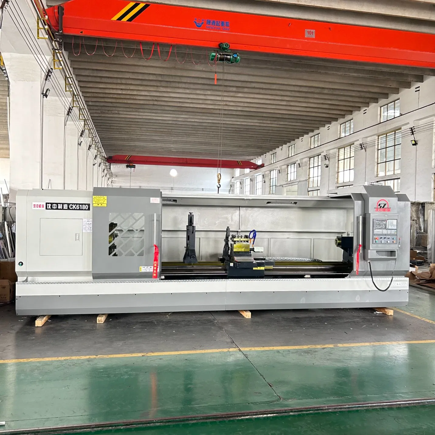 Heavy Duty Ck6163 Ck6180 CNC Lathe Machine Flat Bed CNC Machine Torno Machine Horizontal CNC Turning Machine Advcanced Precision CNC Machine