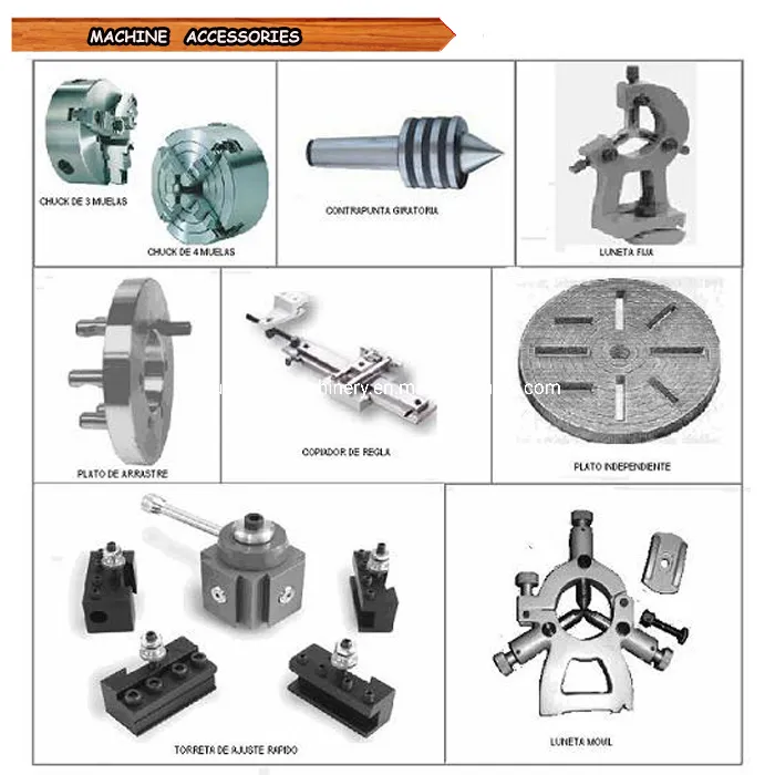 Manual Lathe Machine View
