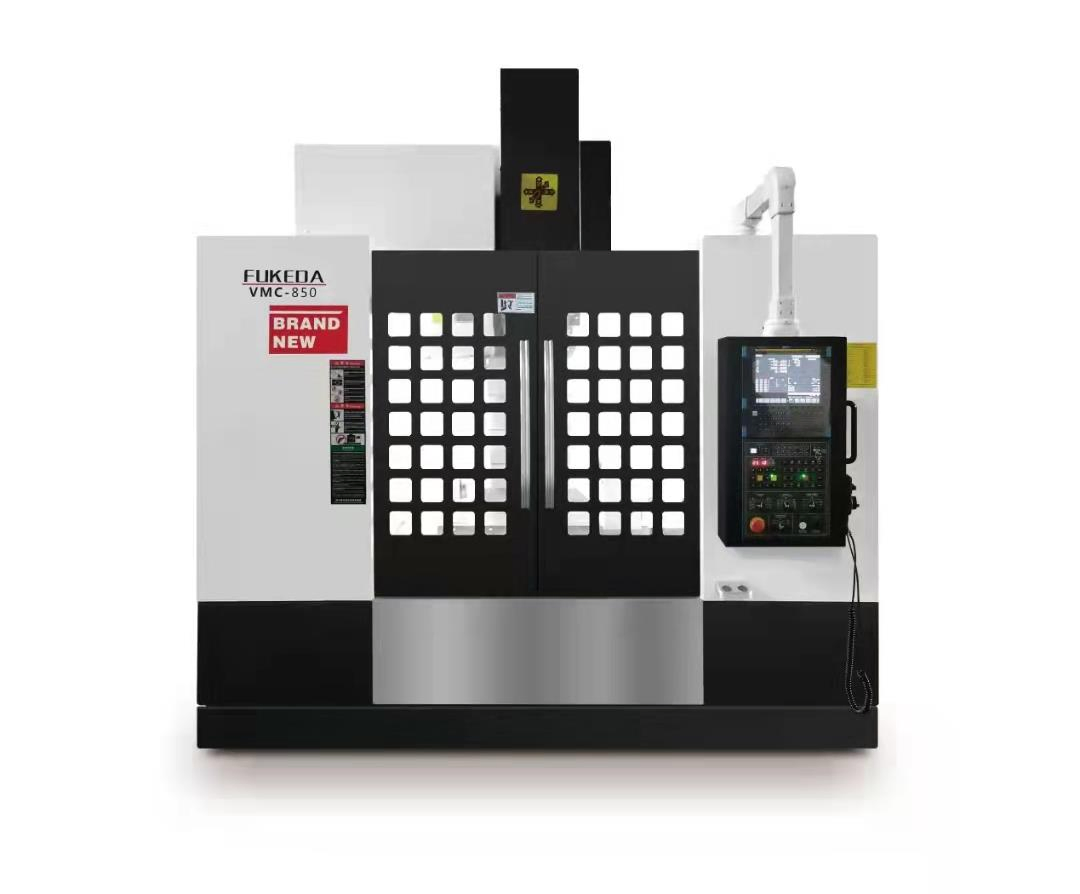 Vertical Machining Center with Rotary Table (C-axis) Plus Spindle Indexing (spindle C-axis) Realize 4-Axis Machining, Multi-Face Milling, Drilling, Tapping,