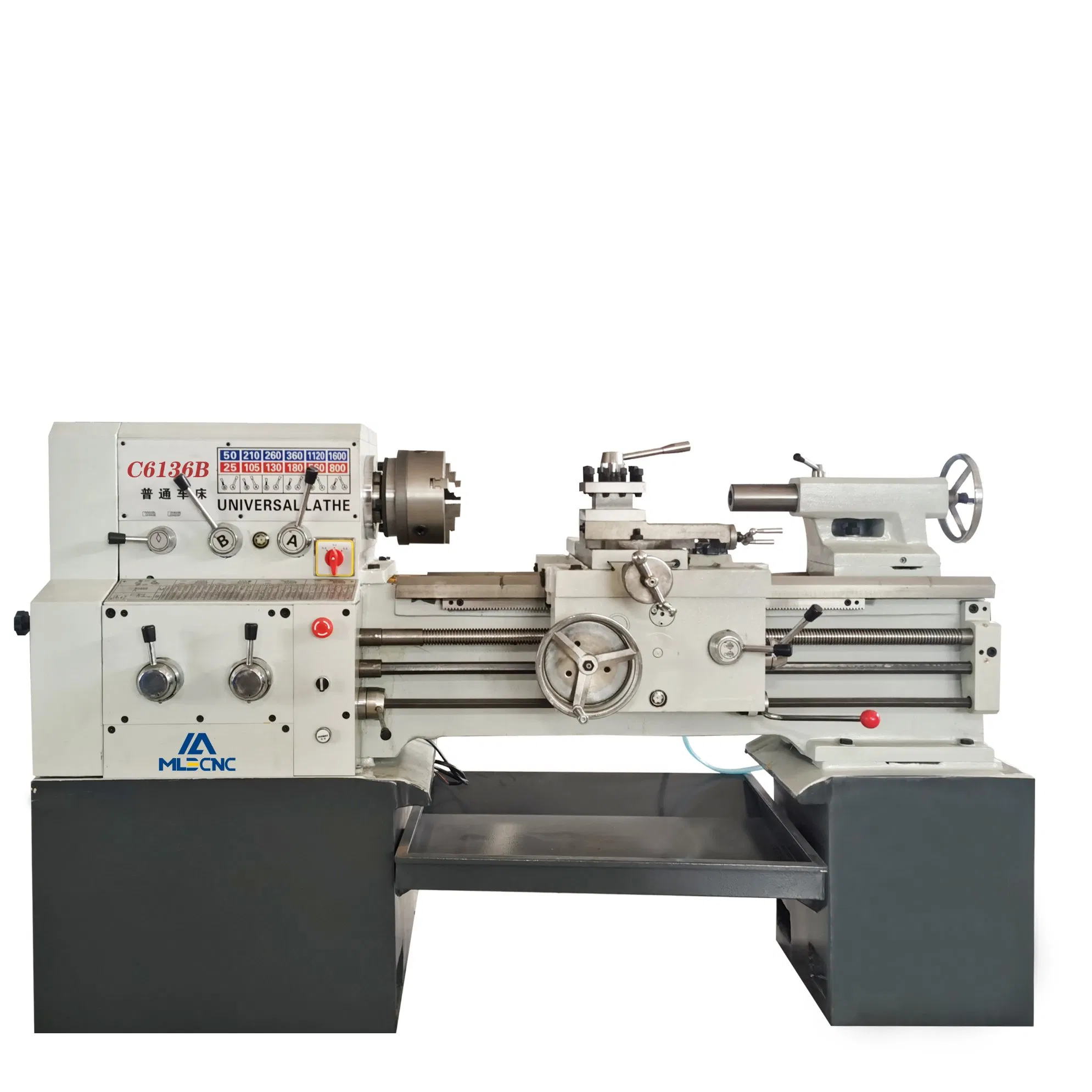 C6136D Small Toolroom Manual Drawing of Gunsmith Lathe Machine Low Cost