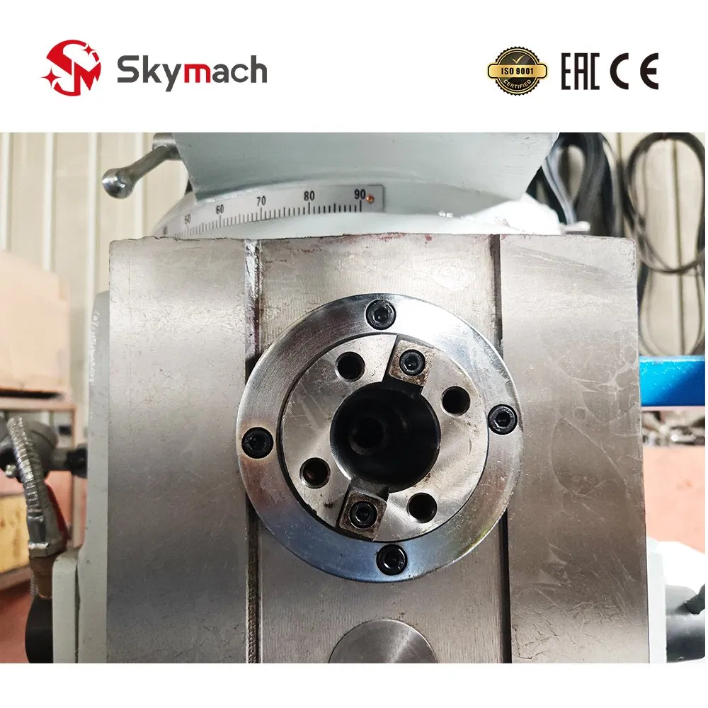 Zx6350 Industrial Mill Drill Machine Featuring R8 Spindle, Dovetail Column and Variable Speed for Workshop Toolroom