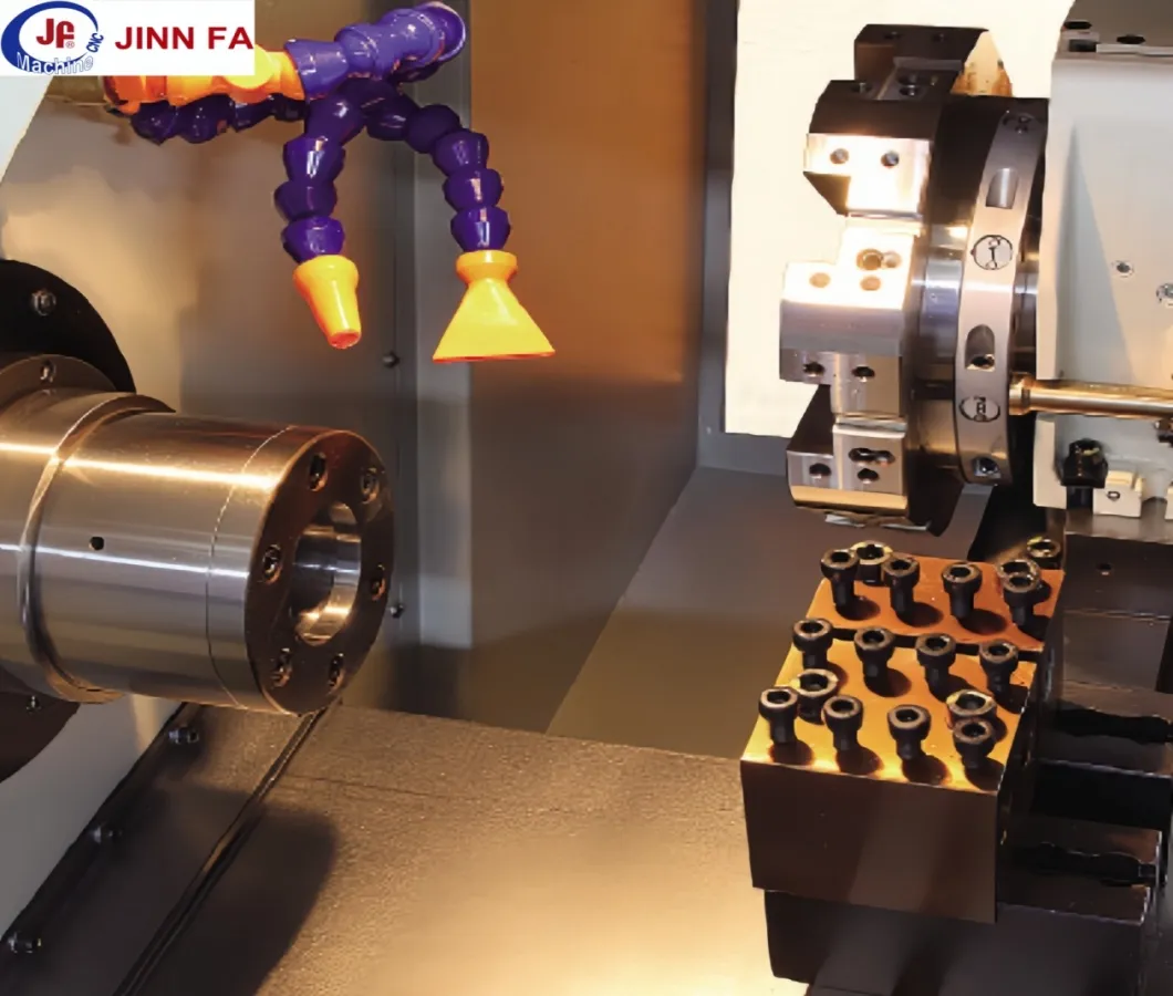 CNC Turning Center Interior