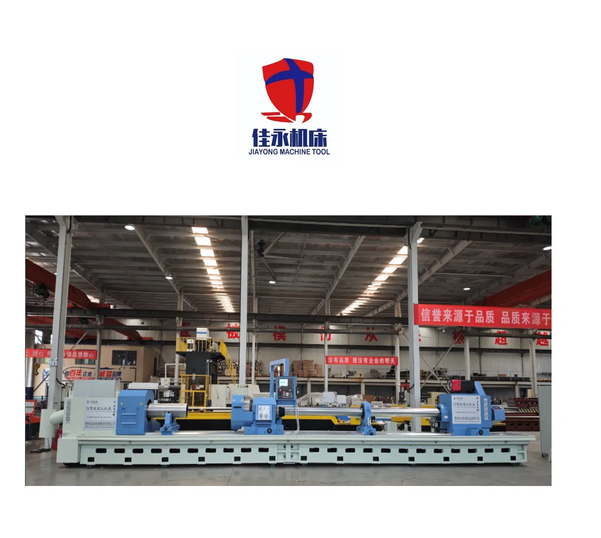 Tk25-1X9m Dezhou Jiayong CNC Deep-Hole Drilling and Boring Machine Tool for Tube, Pipe, Cylinder