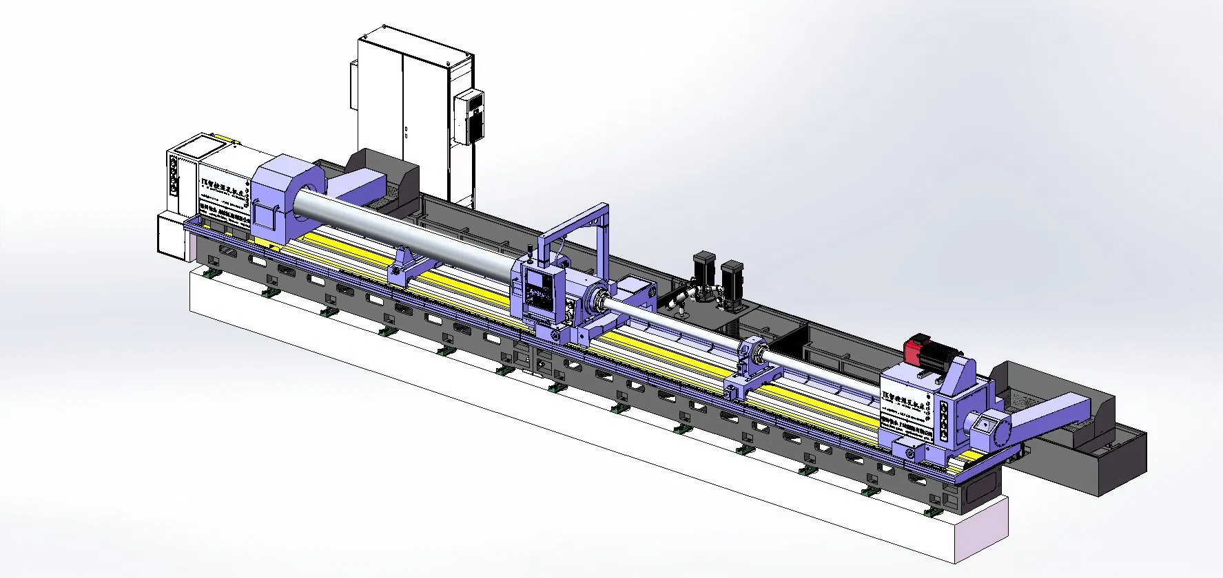 Tk25-1X9m Dezhou Jiayong CNC Deep-Hole Drilling and Boring Machine Tool for Tube, Pipe, Cylinder