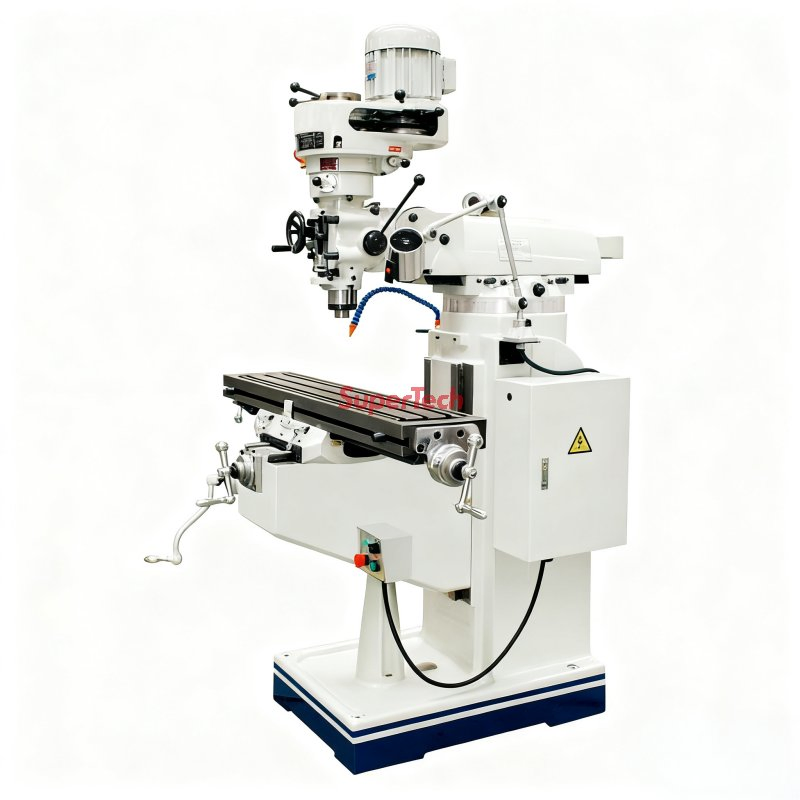 Wholesale Performance Universal Manual Horizontal and Vertical Metal Turret Milling Machine Price