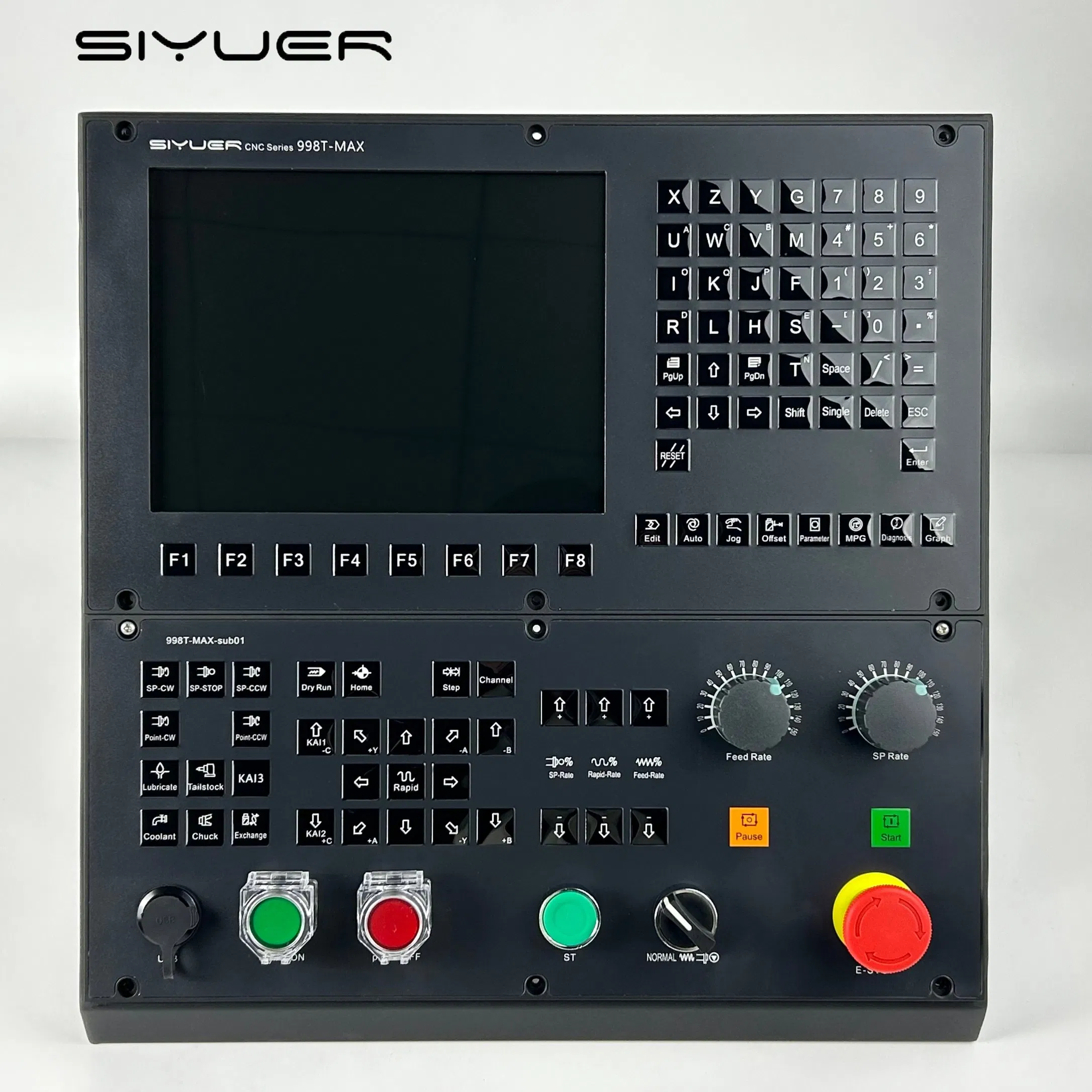 Full-Featured CNC System for Turning, Milling, and Engraving Machines with Ethercat Bus Support