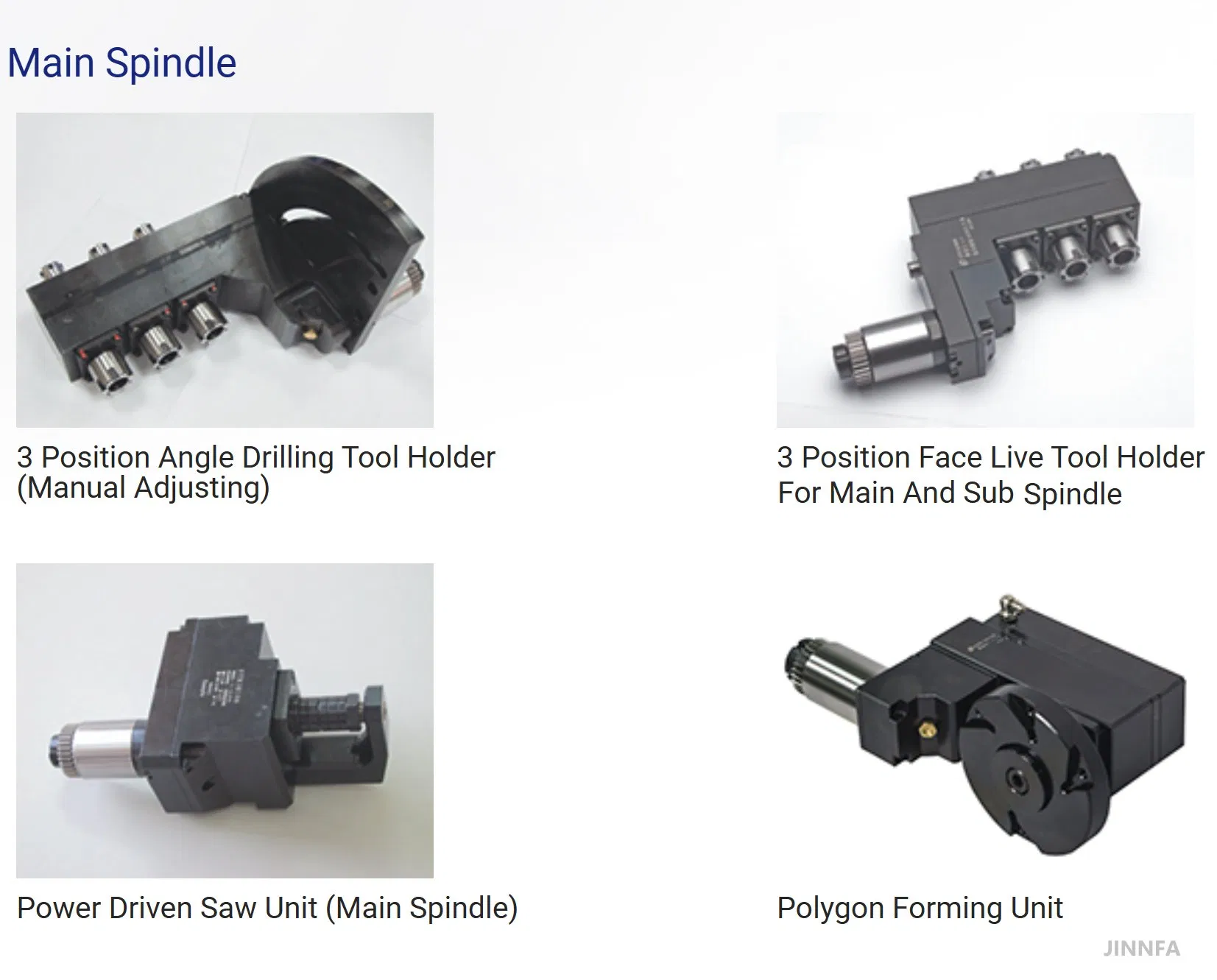 Sliding Lathe Swiss-Type Turning Machines Jsl-51rby Multiple Tools Configuration