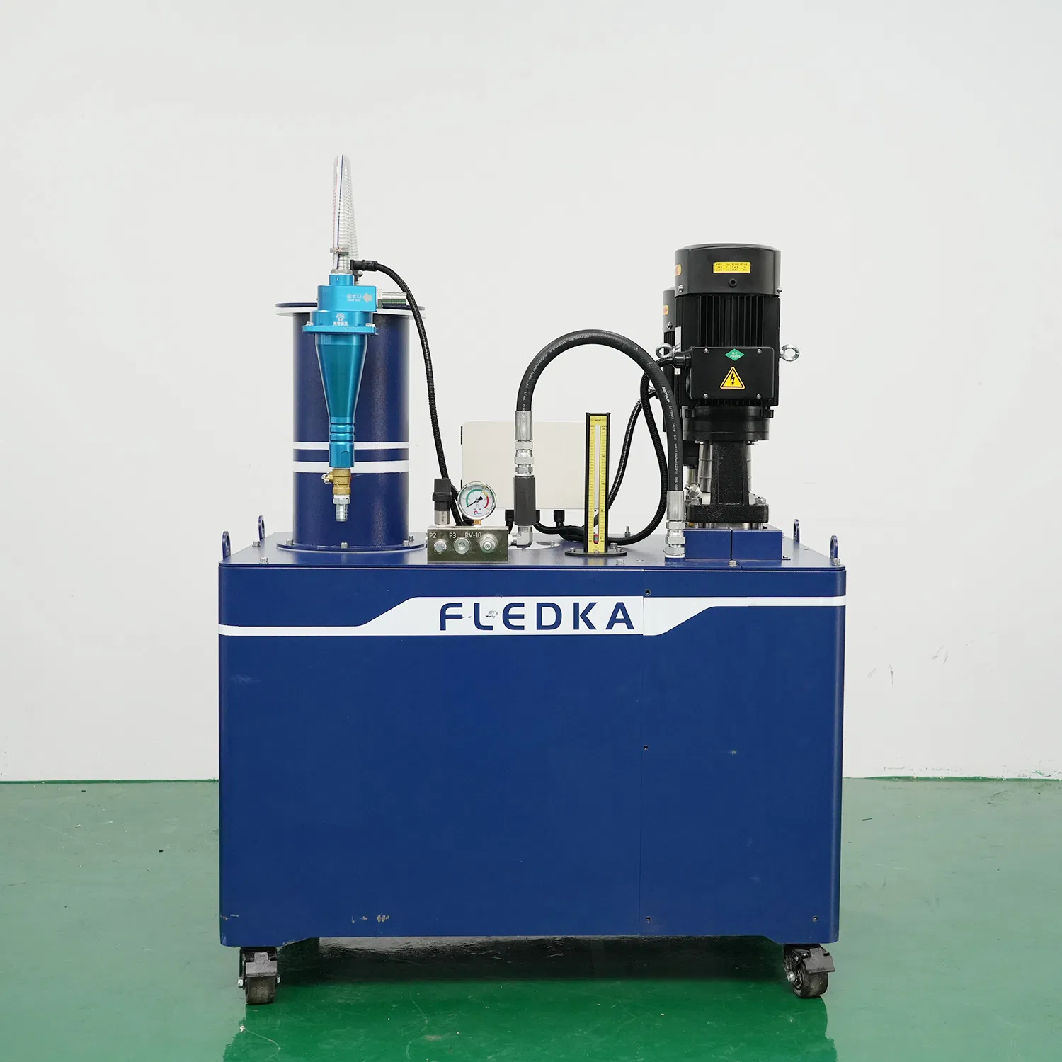 Efficient 50bar High-Pressure Coolant System for CNC Machines