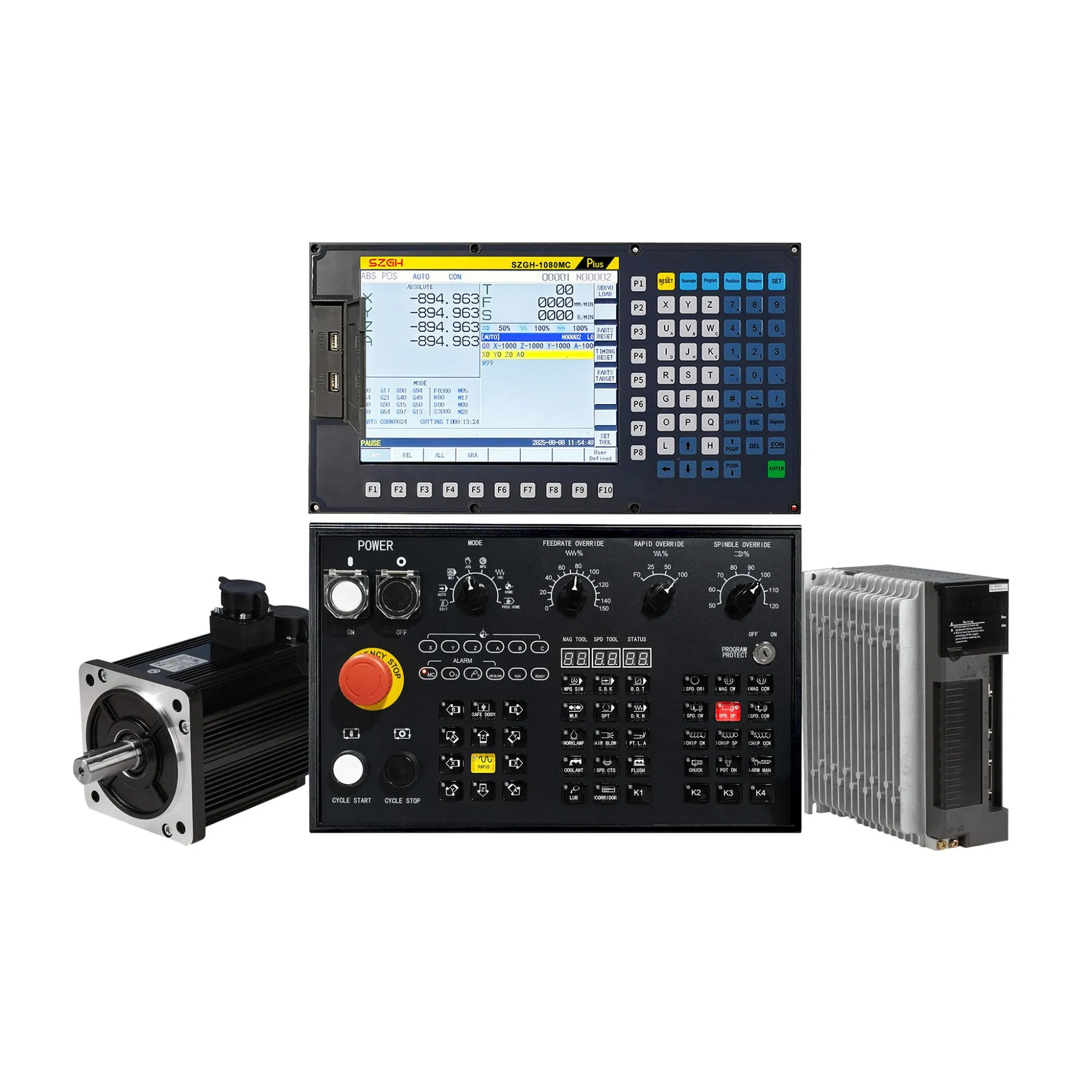 CNC milling suited open PLC environment professional cnc machine system for Precision Machining