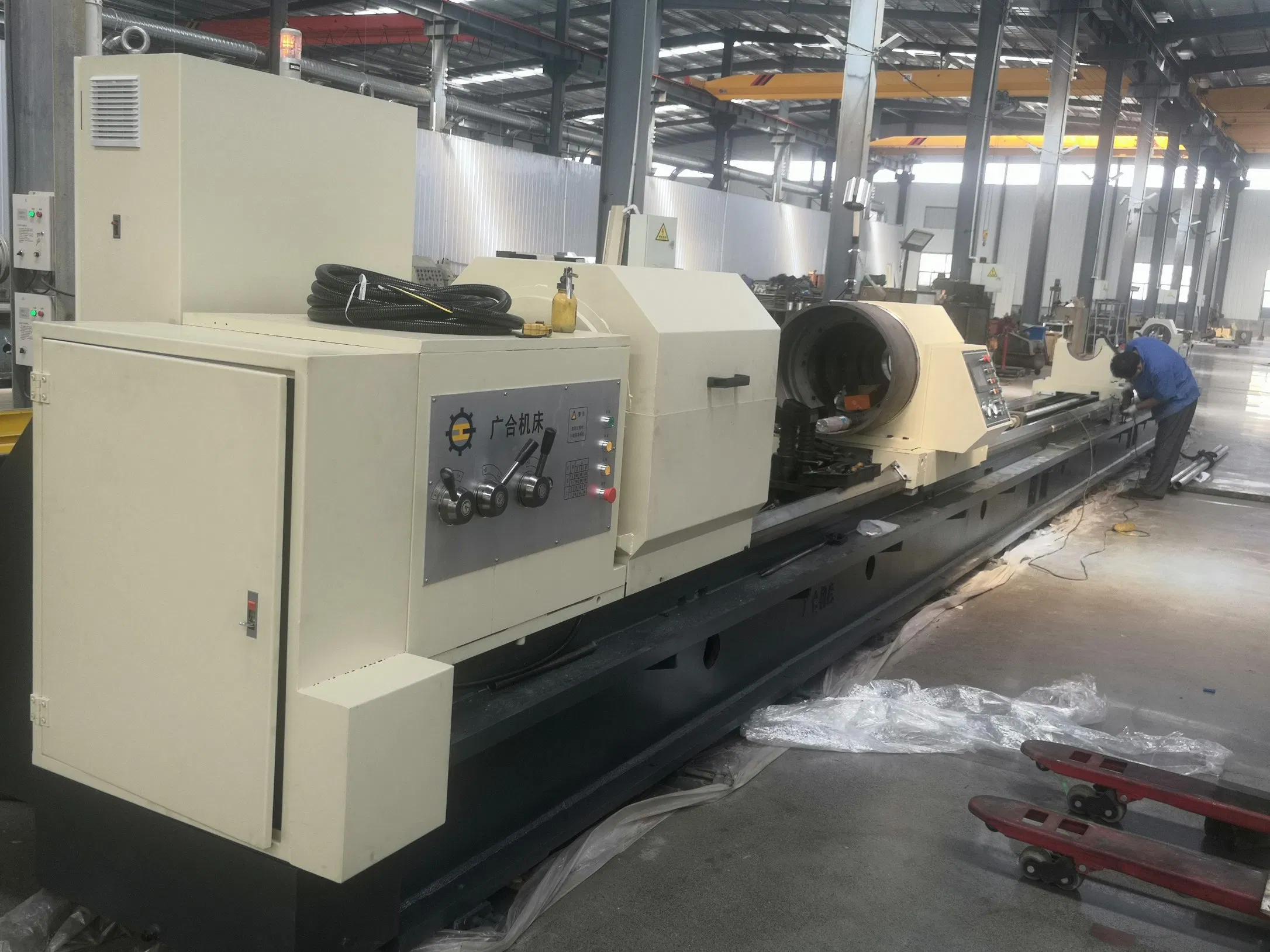 for Metal Material Workpieces Deep Hole Drilling and Boring CNC Bench Machine