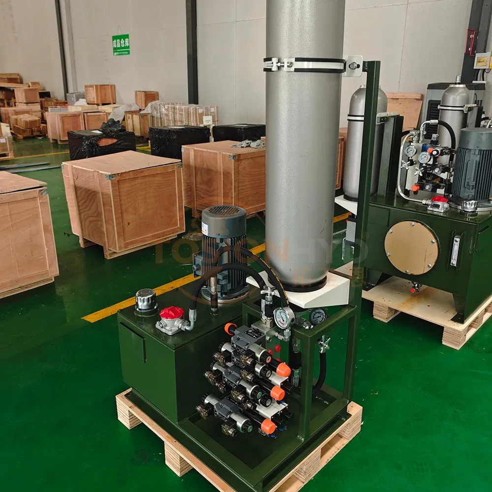 Tosion Custom High Performance Pressure Regulation 1.5kw Hydraulic System for CNC Machine Tools Milling Lathe Drilling Machines