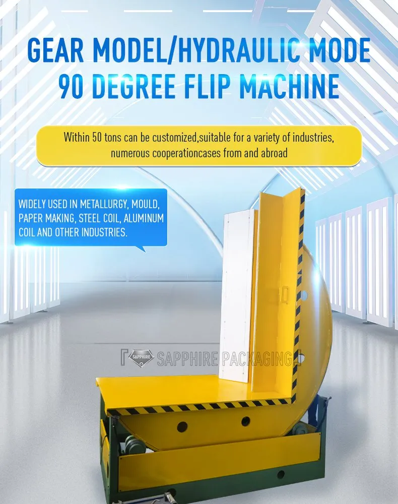 Steel Coil Turning Machine