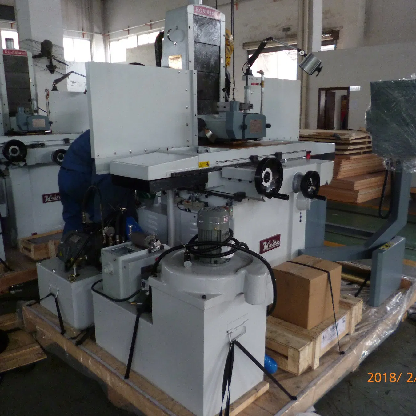 Kgs1024SD-255X610mm PLC Hot Selling Metal Surface Grinding Machine