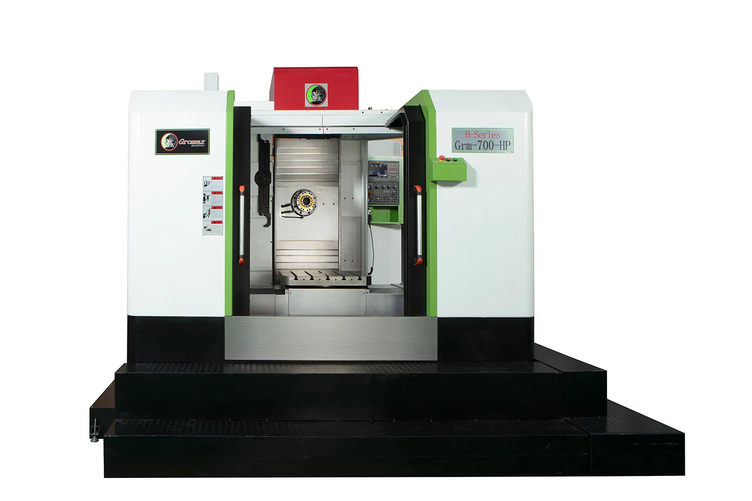 Precision Drilling Tapping Horizontal Moving Column Linear Guideway Vertical Machining Center Fanuc Siemens Mitsubishi System 4 Axis 5 Axis Bt30 Bt40 Bt50