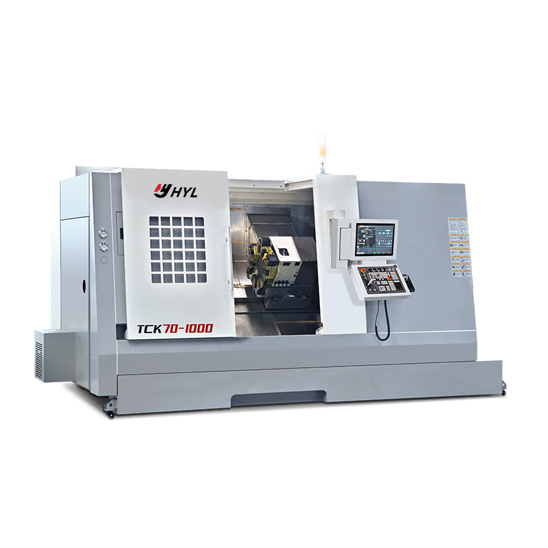 Tck70-1000 Industrial CNC Turning Center for Long Workpiece Turning