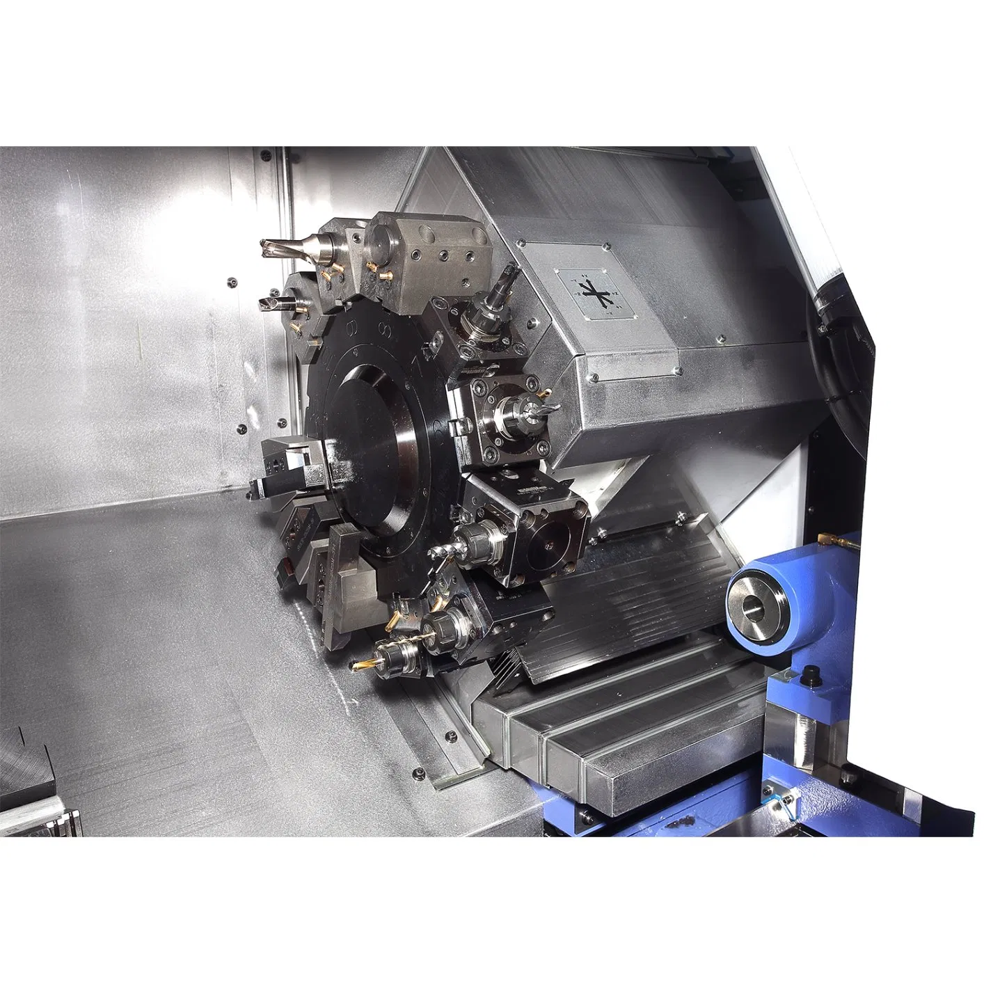 Jinnfa Yk-200m High Precision Fixed Head Inclined Bed CNC Milling Combination Machine Tool