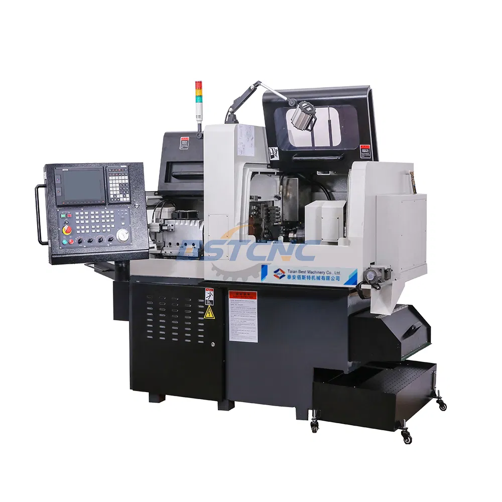 Bst-G206e Double Spindle CNC Turning and Milling Mini Swiss Lathe Swiss Type CNC Lathe Machine