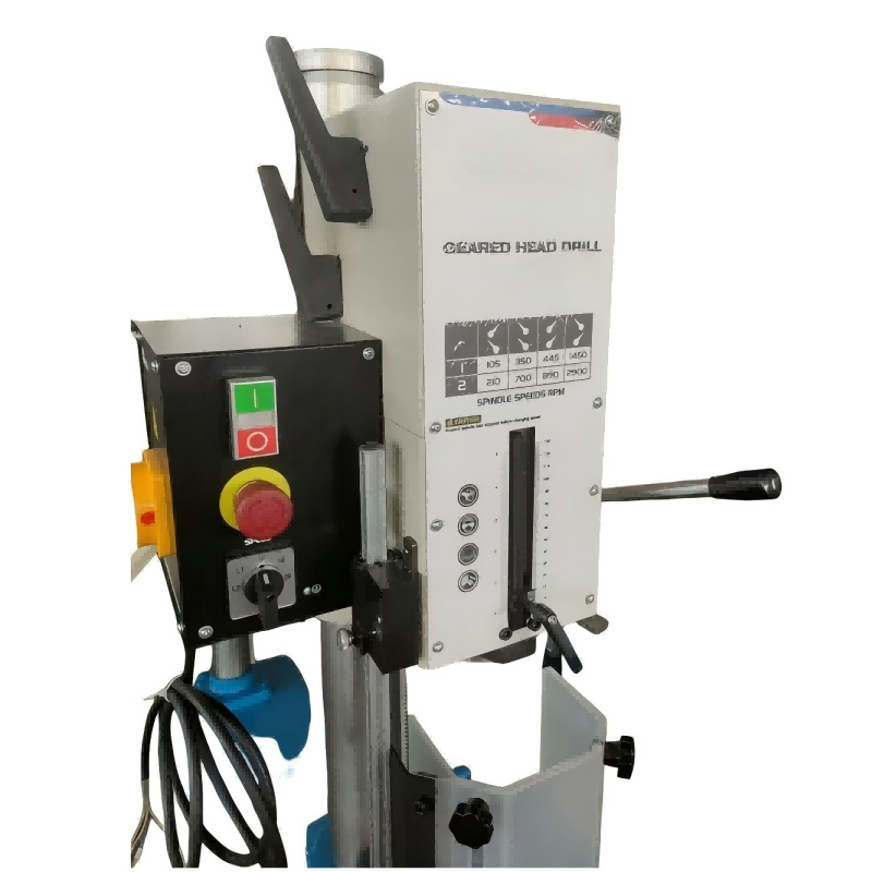 Gear Box Vertical Bench T25 25mm Tapping Diameter M10 Drilling Machine