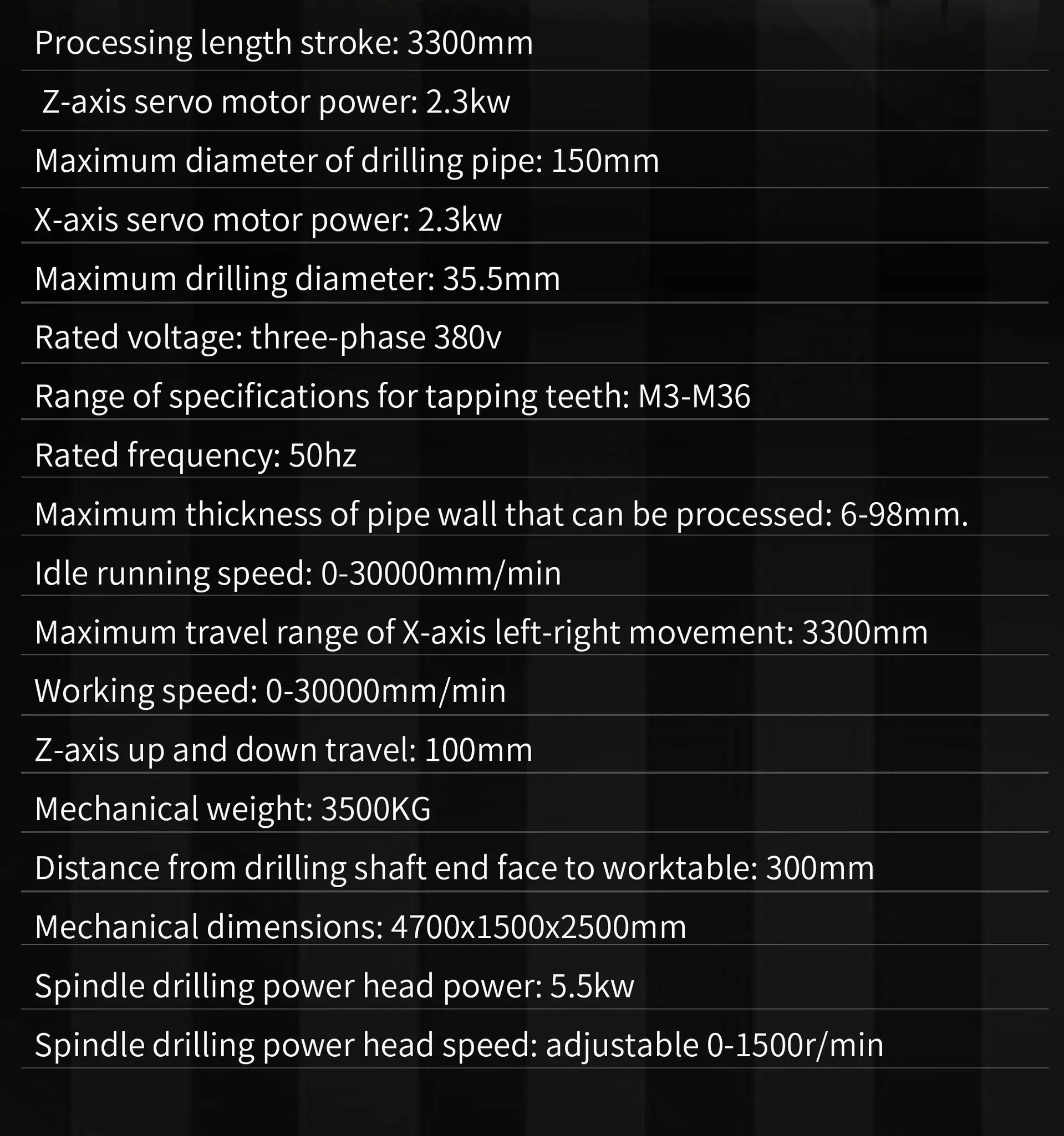 CNC Drilling Machine Feature 3