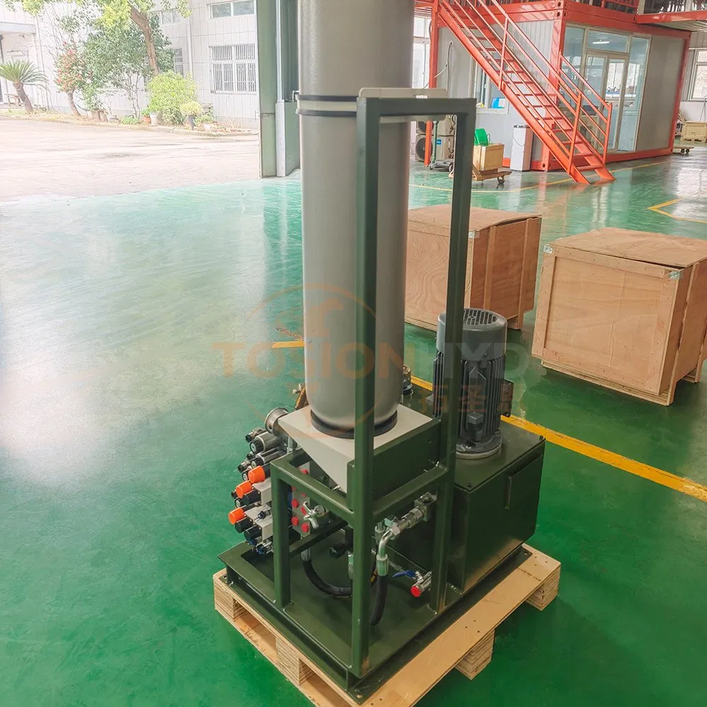 Tosion Custom High Performance Pressure Regulation 1.5kw Hydraulic System for CNC Machine Tools Milling Lathe Drilling Machines