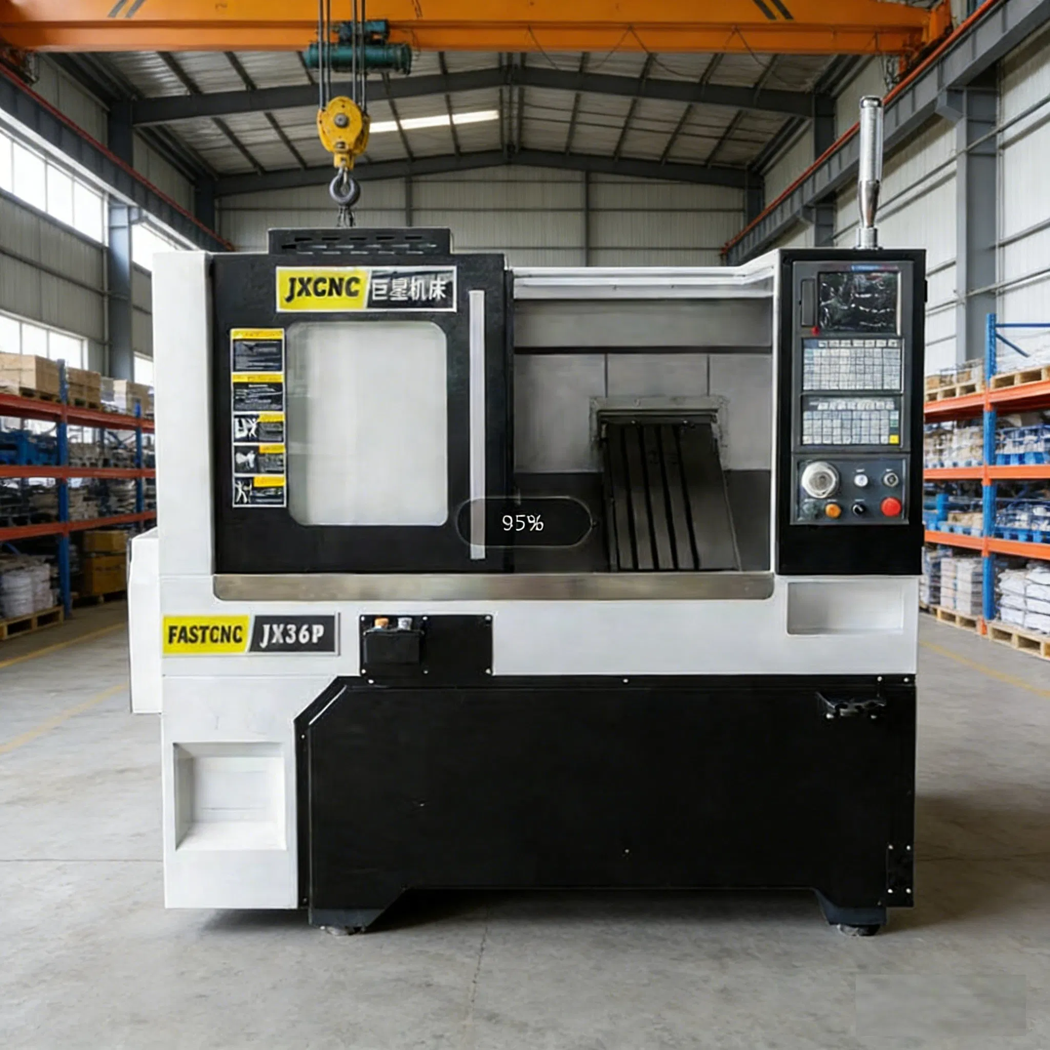 Heavy Duty Automatic Slant Bed CNC Turning Center for Industrial Mass Production