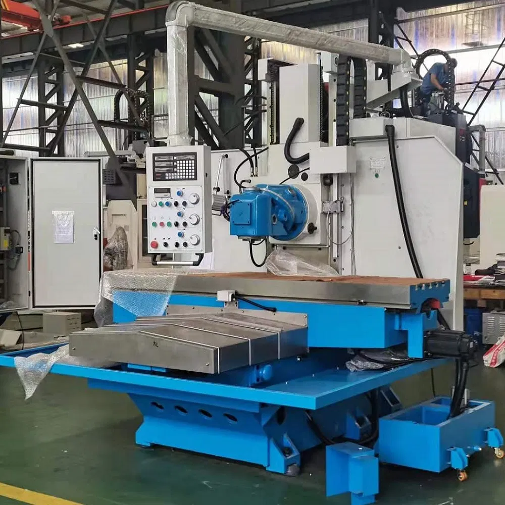 X715 Various Speed Ball Screw High Precision Dro Large Table Long Travel Heavy Load Duty Vertical Horizontal Universal Bed Type Metalworking Milling Machine