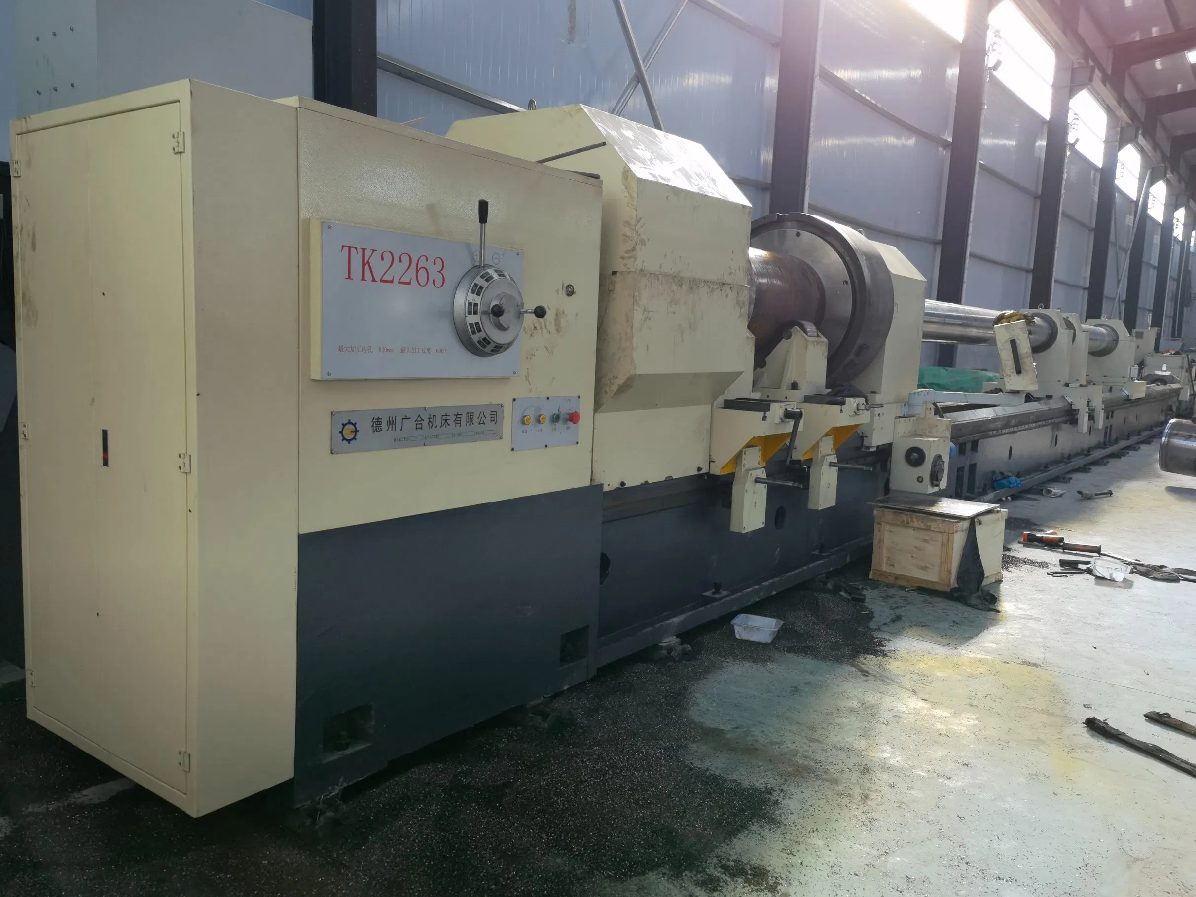 Large Hole Diameter CNC Deep Hole Drilling and Boring Machine for Bearing Hole