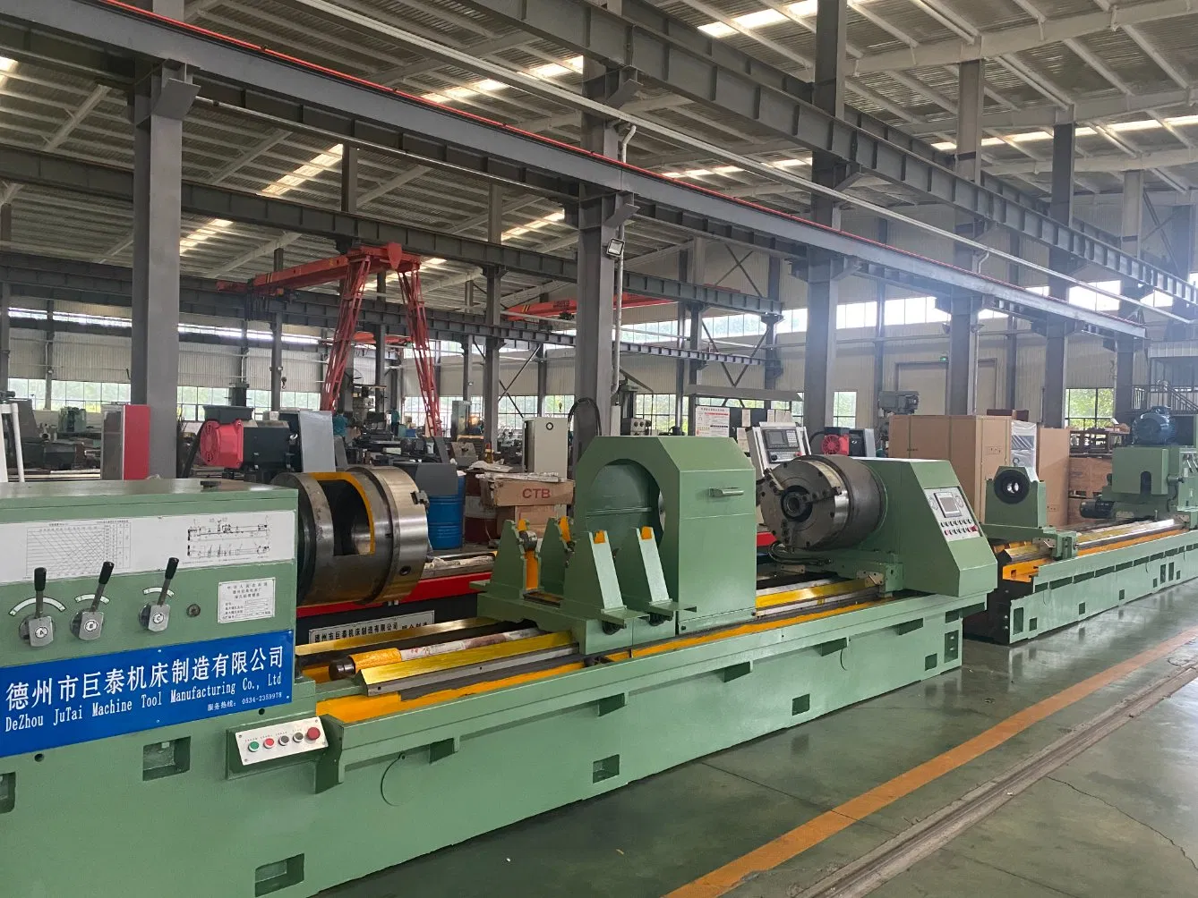 CNC Deep Hole Drilling and Boring Machine with Auto Lubrication