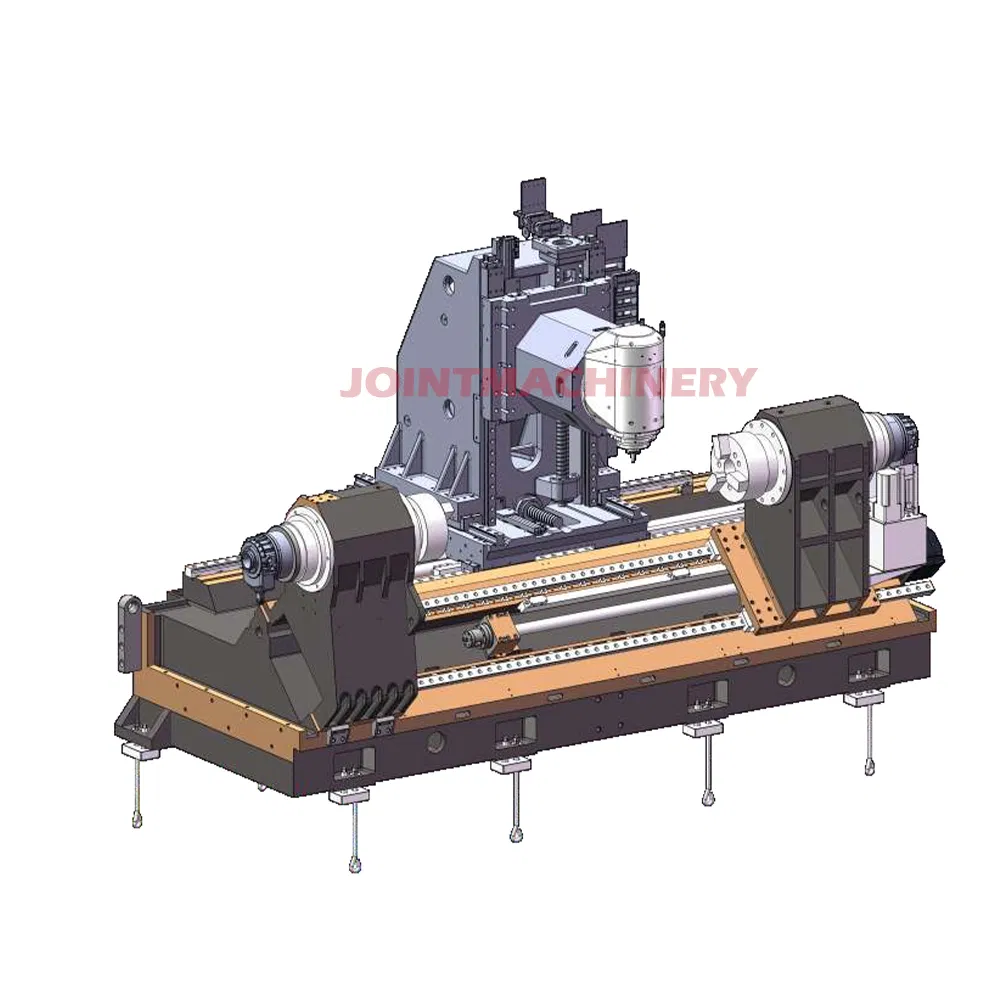 Multi-Function 7-Axis 5-Simultaneous CNC Milling and Turning Machine Center