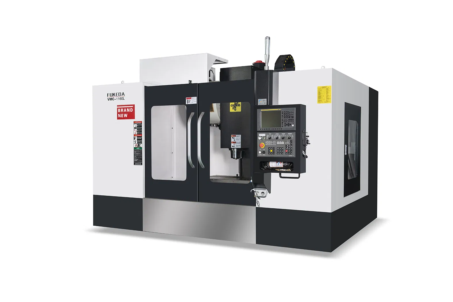 Vertical Machining Center with Rotary Table (C-axis) Plus Spindle Indexing (spindle C-axis) Realize 4-Axis Machining, Multi-Face Milling, Drilling, Tapping,